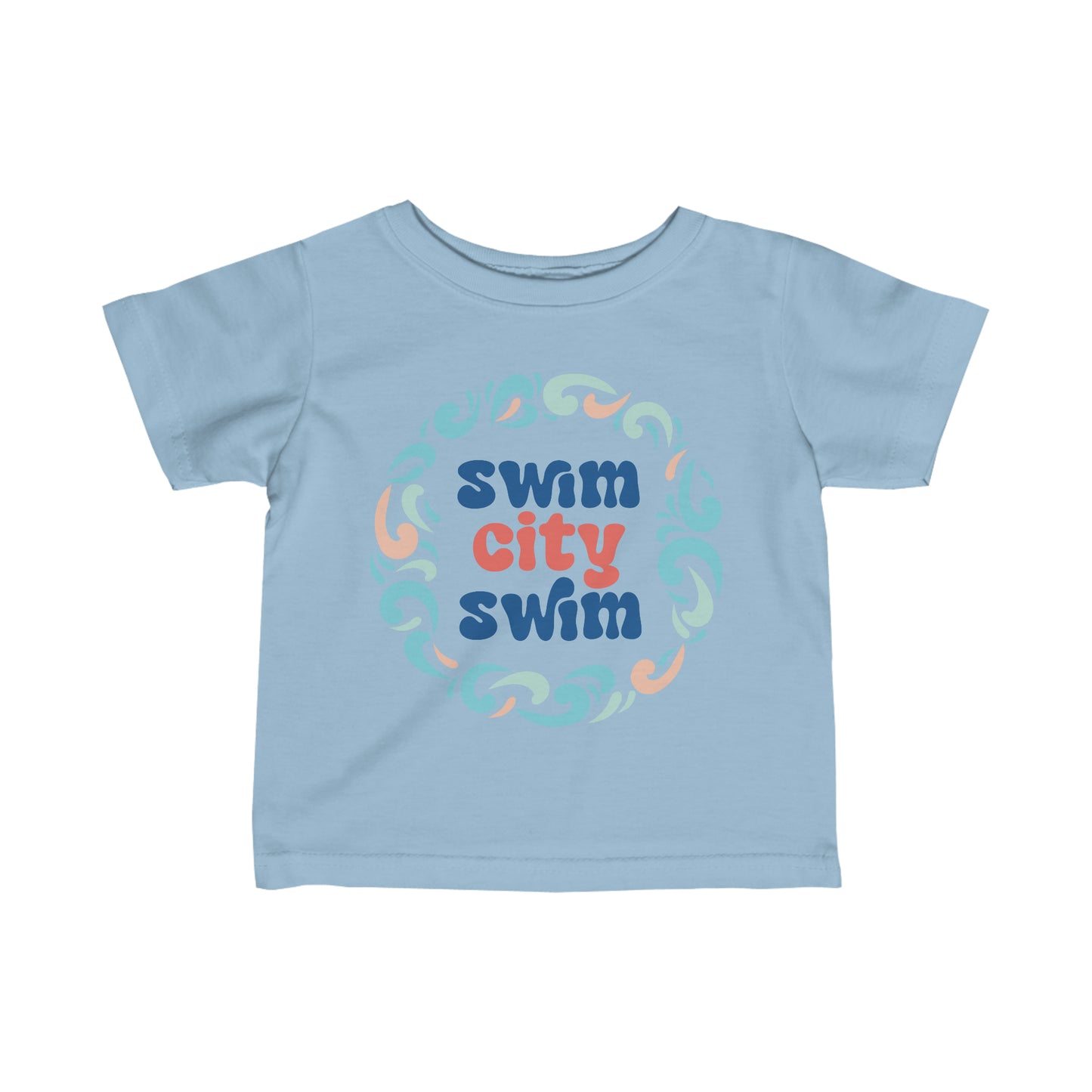 SwimCity Logo Infant Fine Jersey Tee