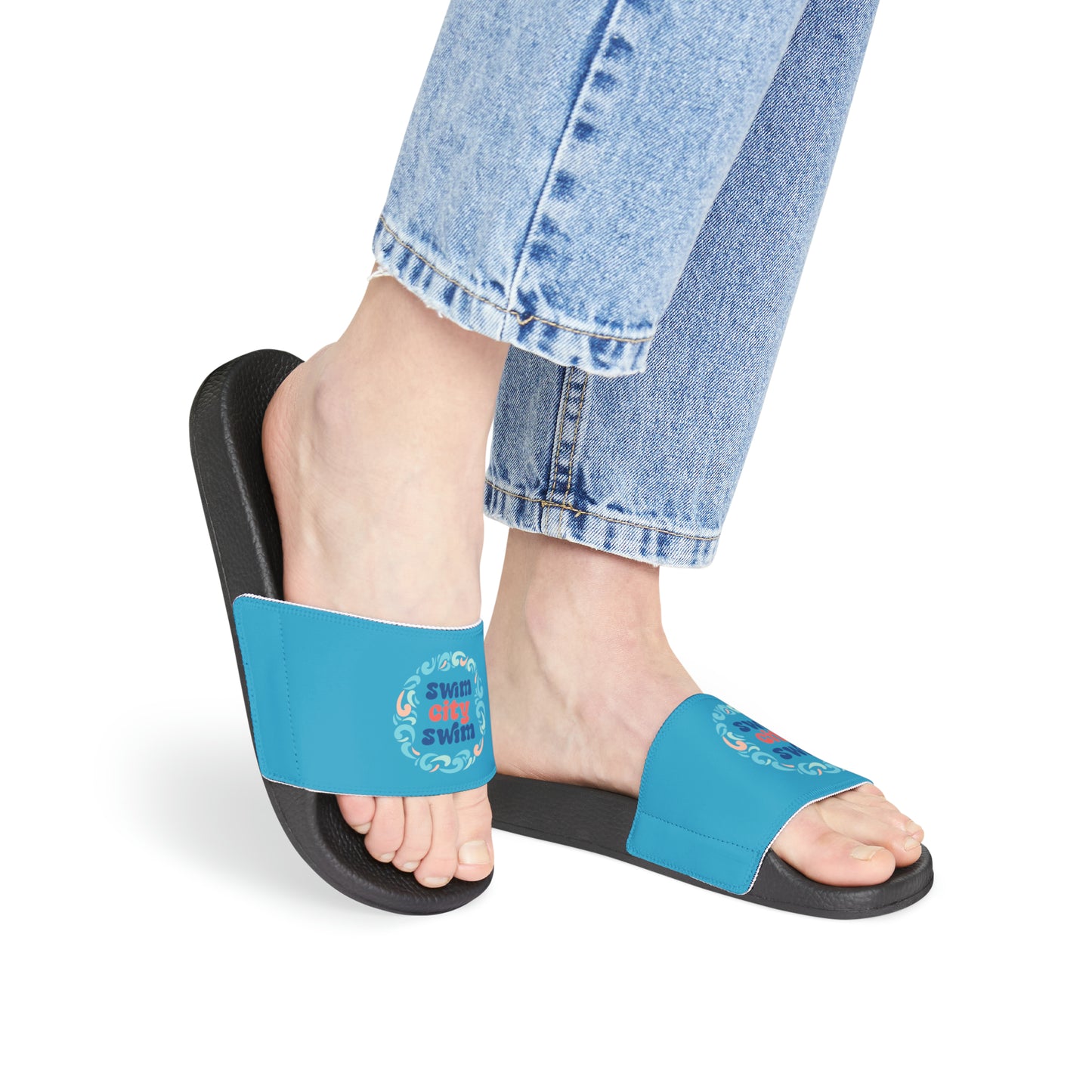 SwimCity Slide Sandals - Turquoise