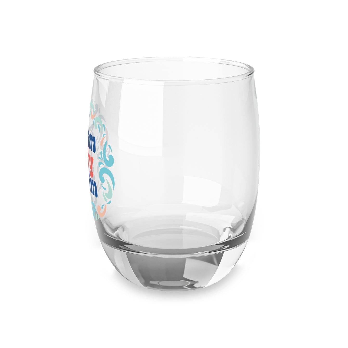 SwimCity Swim Logo Whiskey Glass