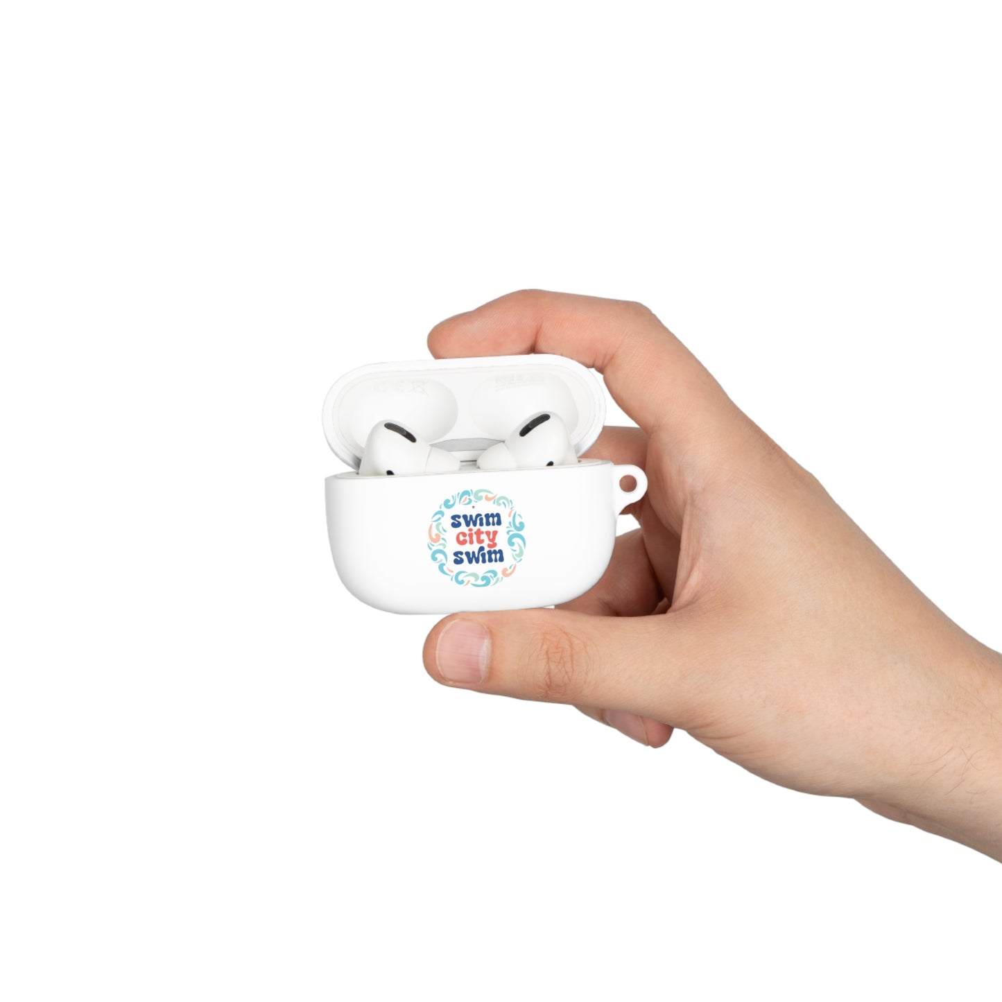 SwimCity Logo AirPods and AirPods Pro Case Cover