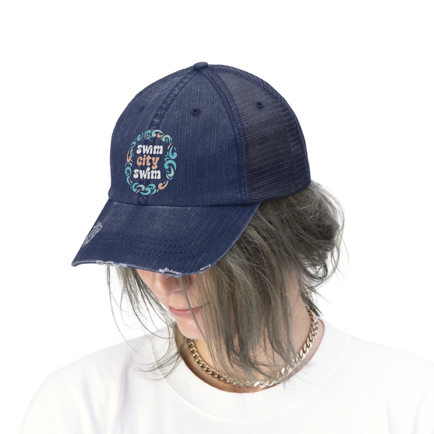 SwimCity Trucker Hat