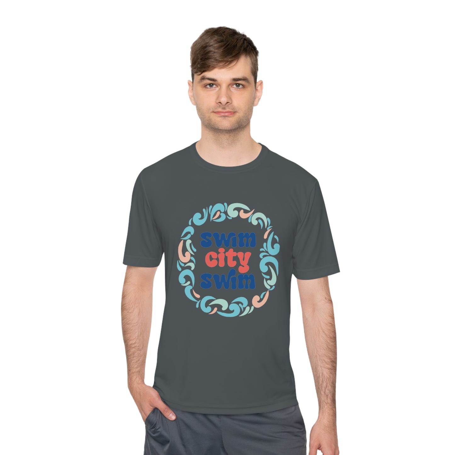 SwimCity Unisex Moisture Wicking Tee