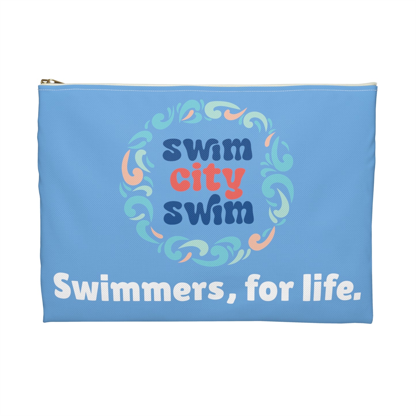 SwimCity Swimmers For Life Accessory Pouch - Blue