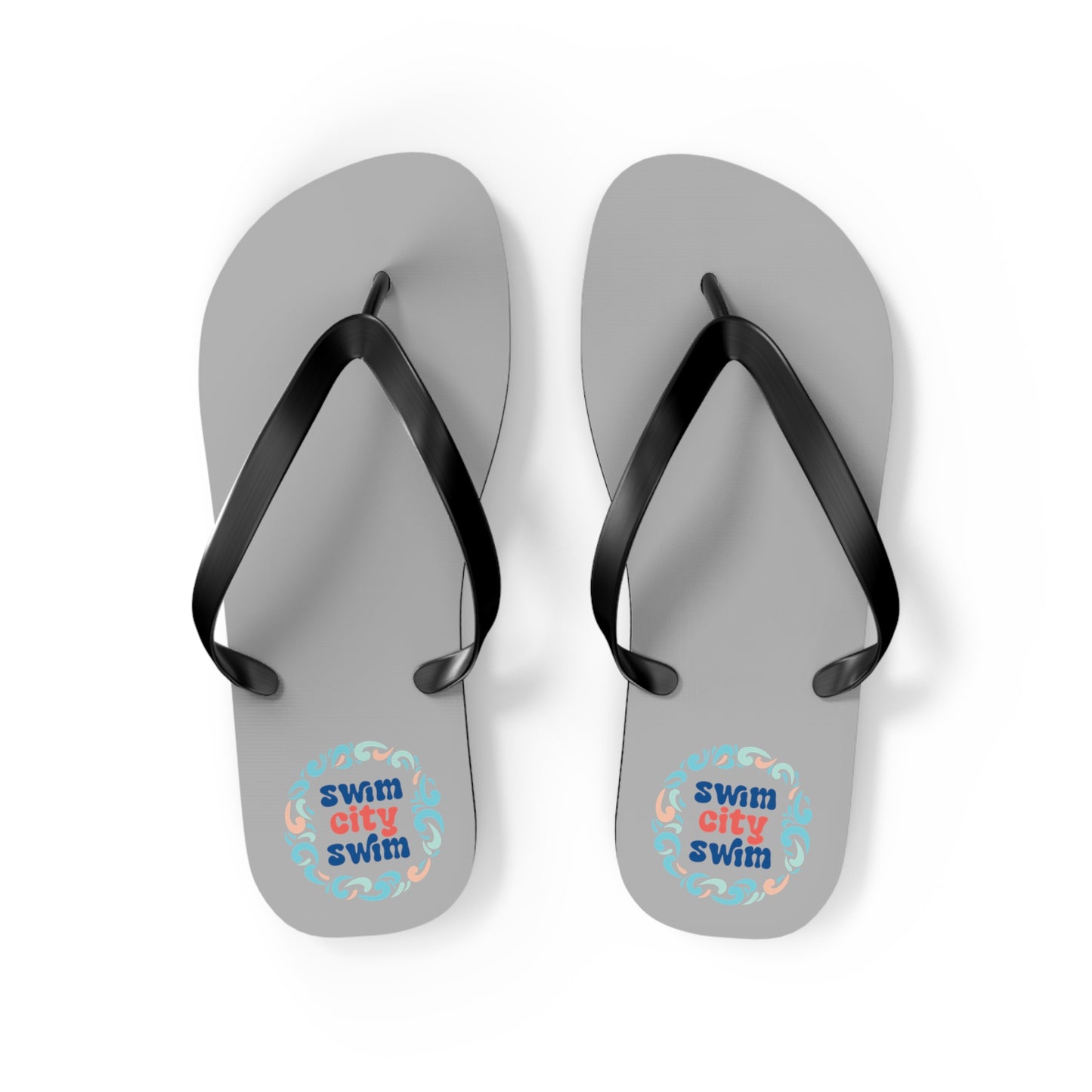 SwimCity Flip Flops - Grey