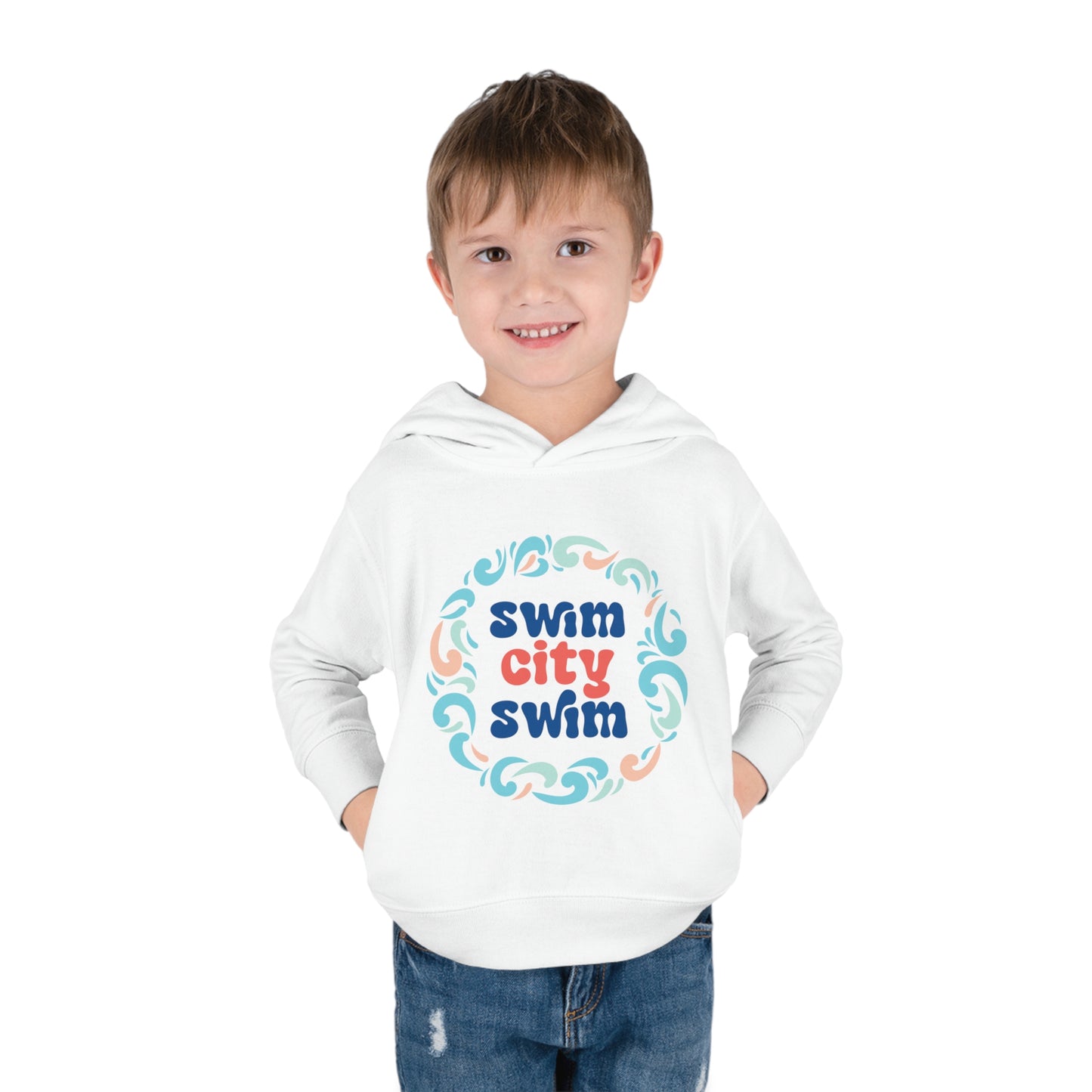 Toddler SwimCity Pullover Fleece Hoodie