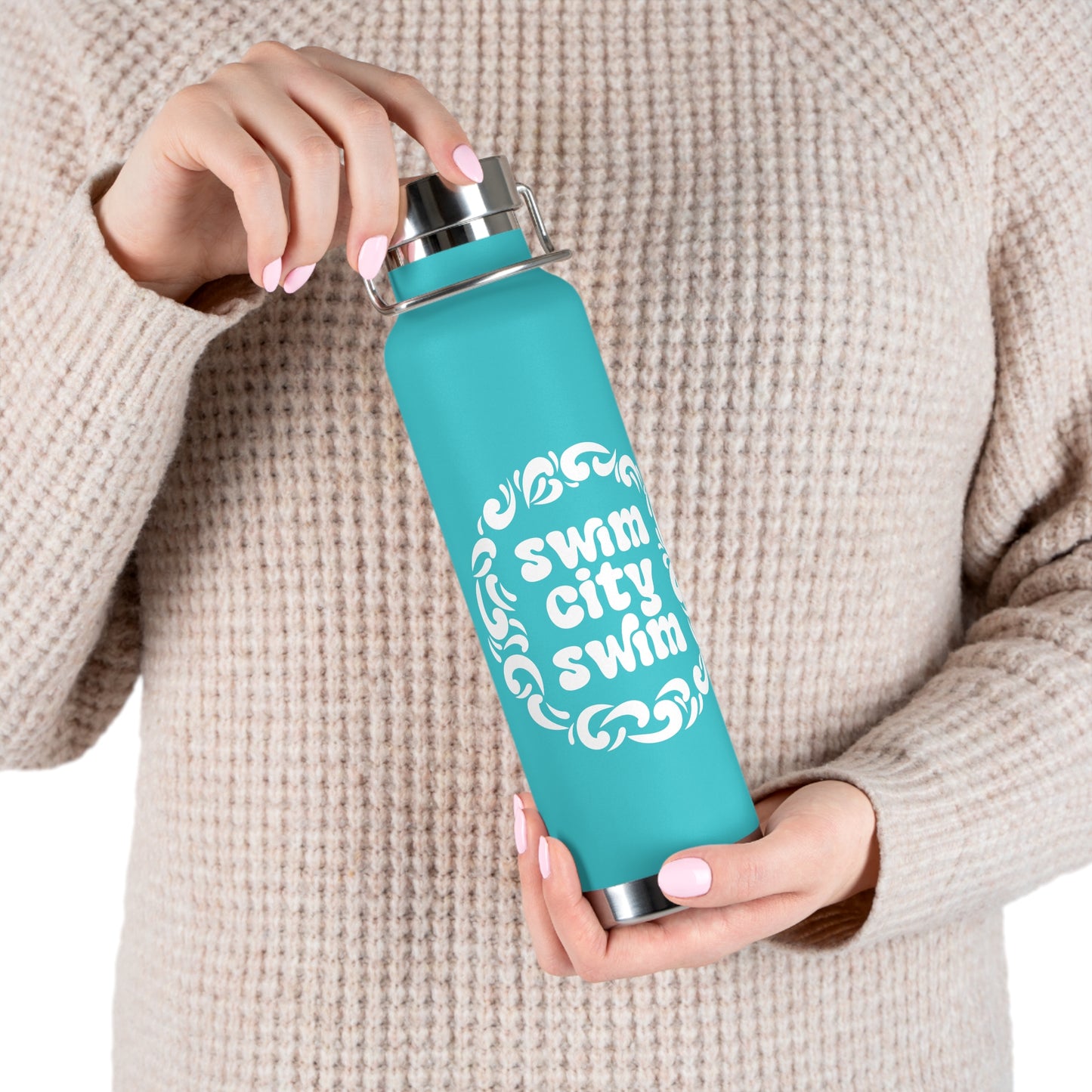 Vacuum Insulated SwimCity Bottle, 22oz