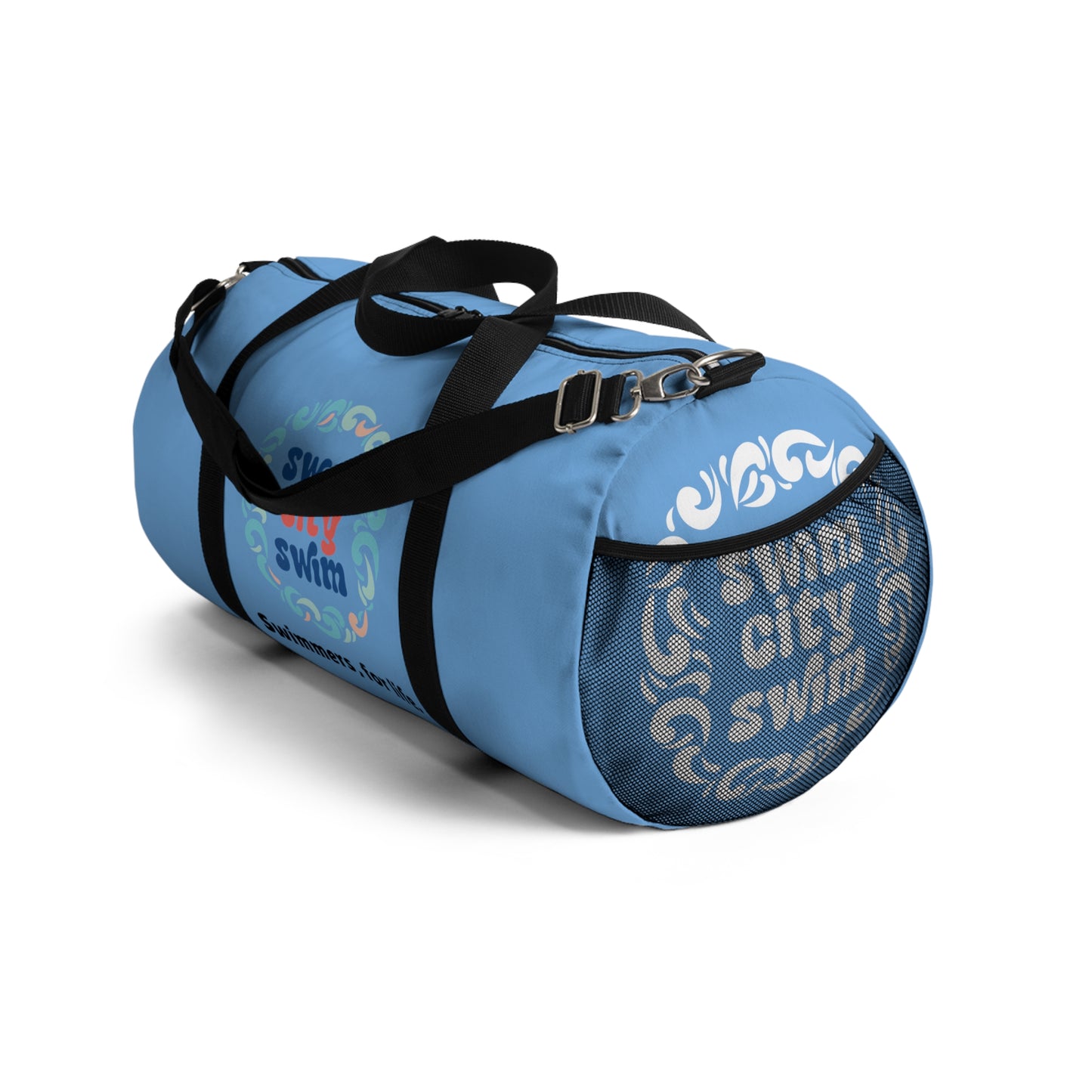 SwimCity Swimmers For Life Duffel Bag - Blue