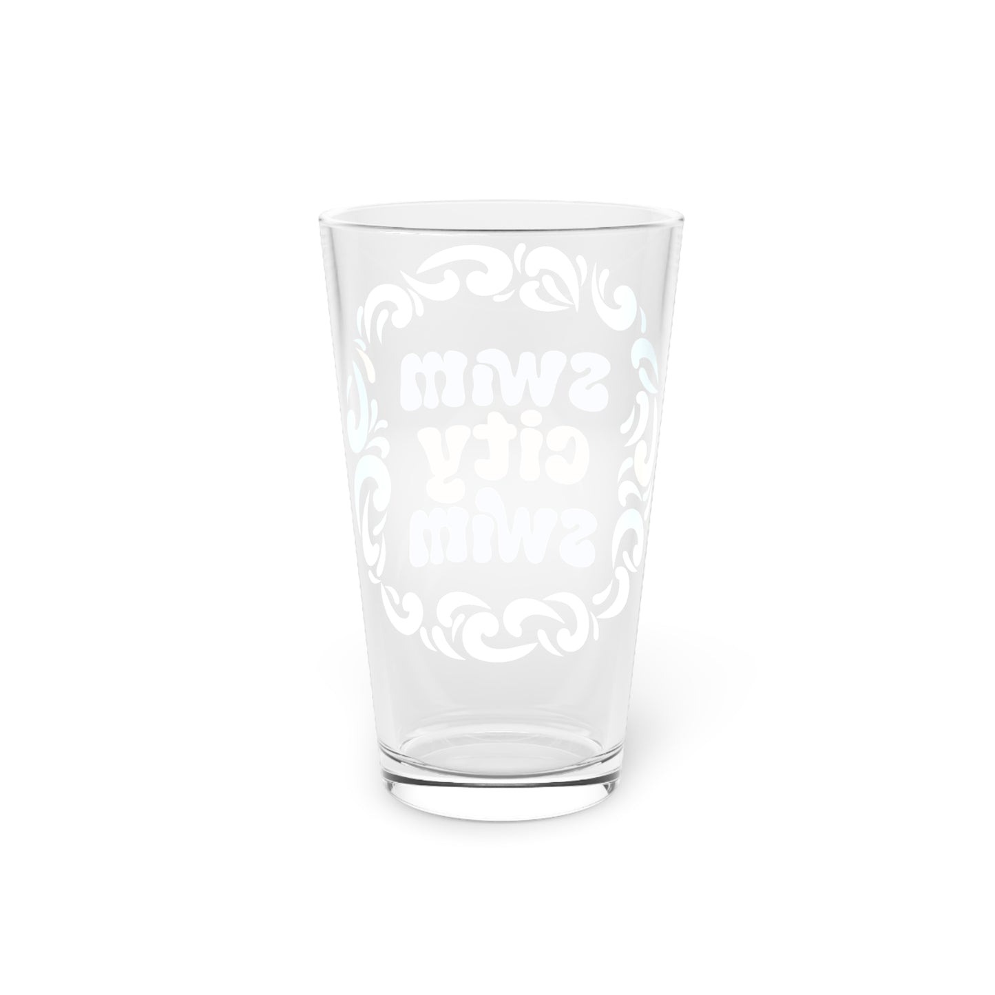 SwimCity Pint Glass, 16oz