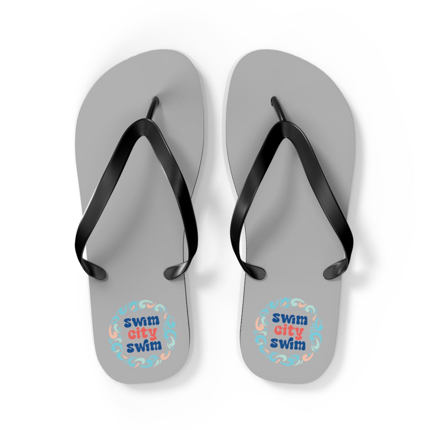 SwimCity Flip Flops - Grey