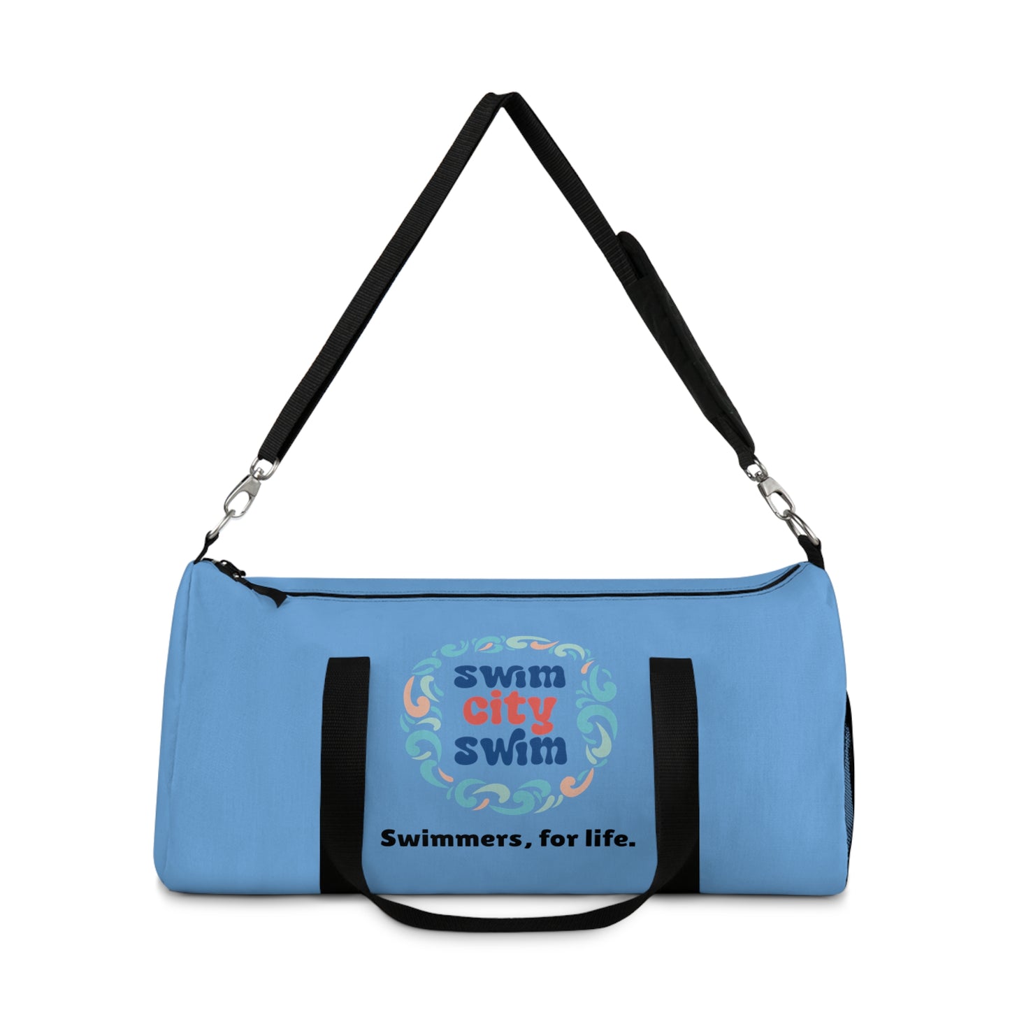 SwimCity Swimmers For Life Duffel Bag - Blue