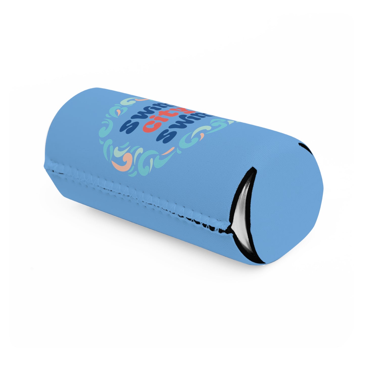 SwimCity Swim Logo Slim Can Cooler