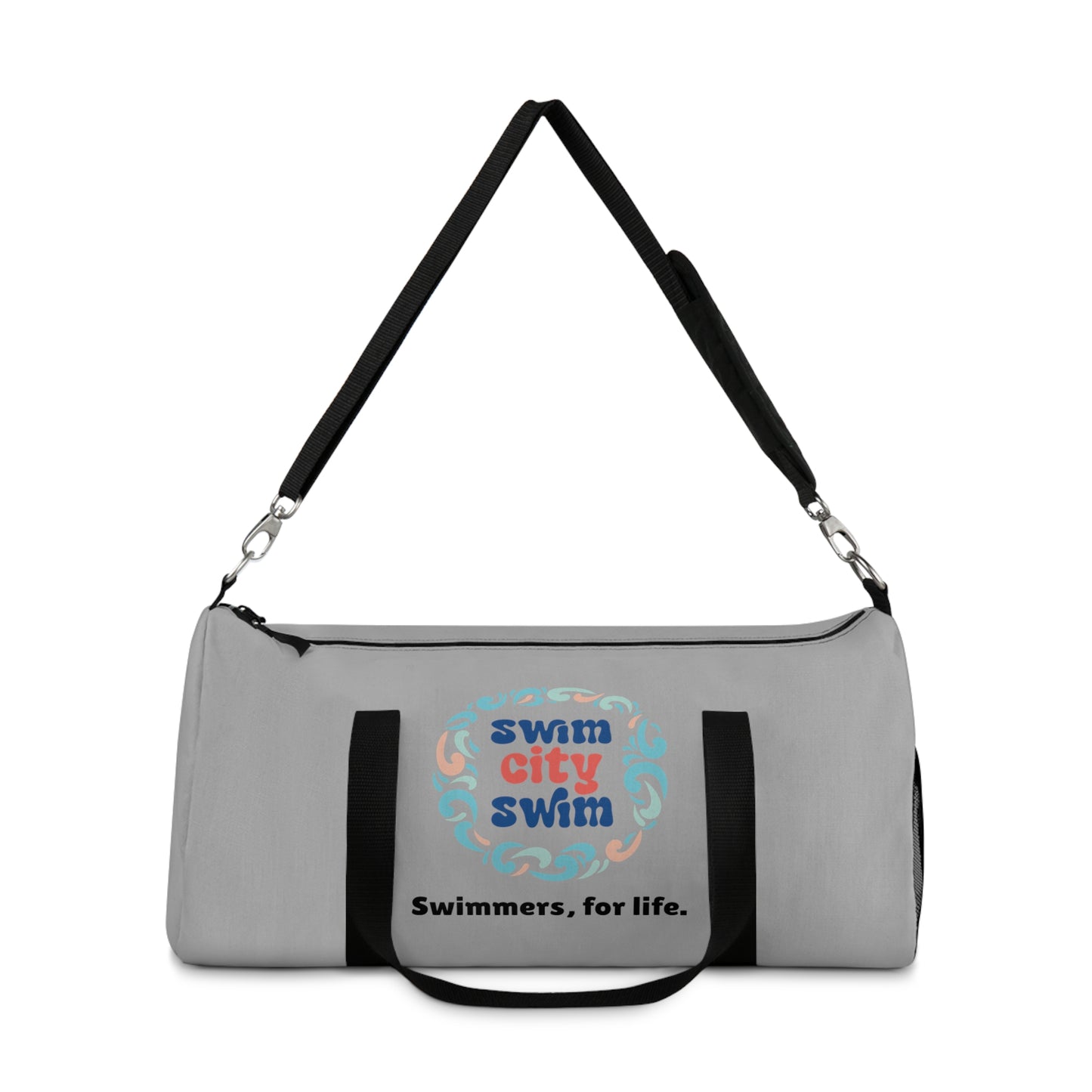 * SwimCity Swimmers For Life Duffel Bag - Grey *