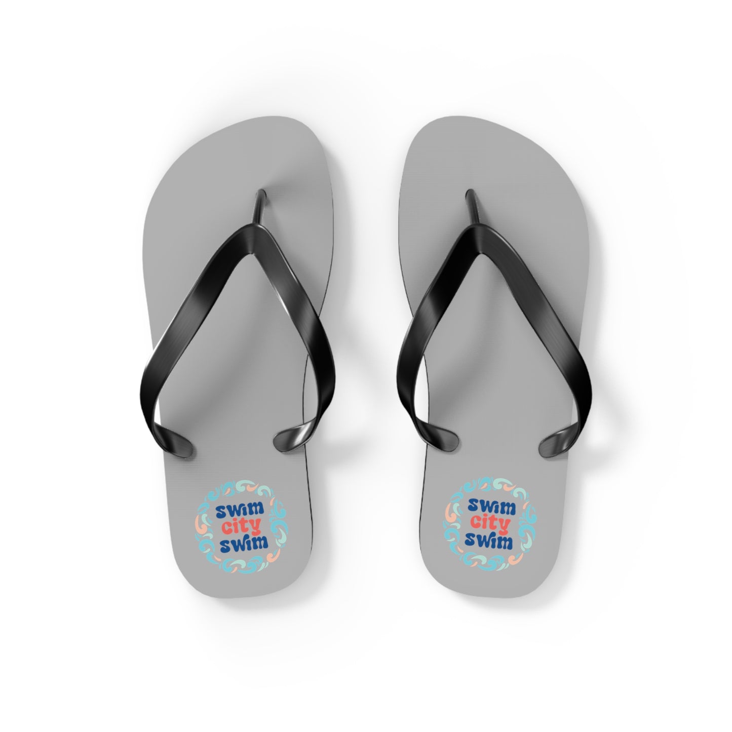 SwimCity Flip Flops - Grey