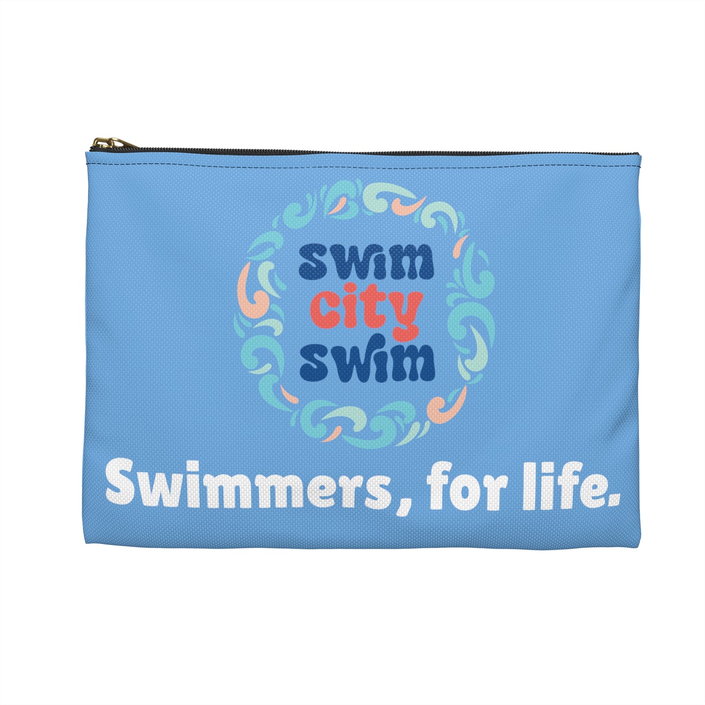 SwimCity Swimmers For Life Accessory Pouch - Blue