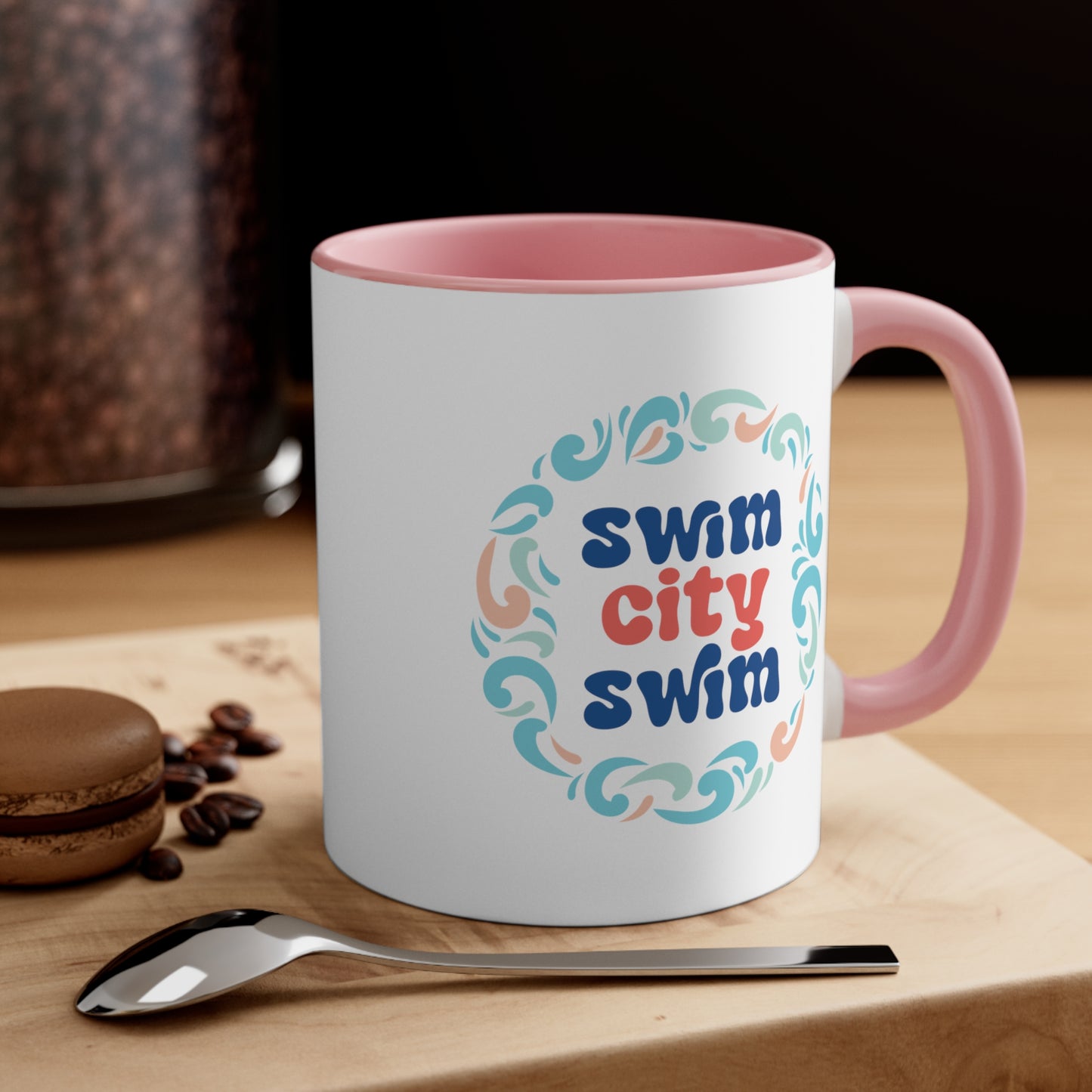 SwimCity Swim Ceramic Mug, 11oz