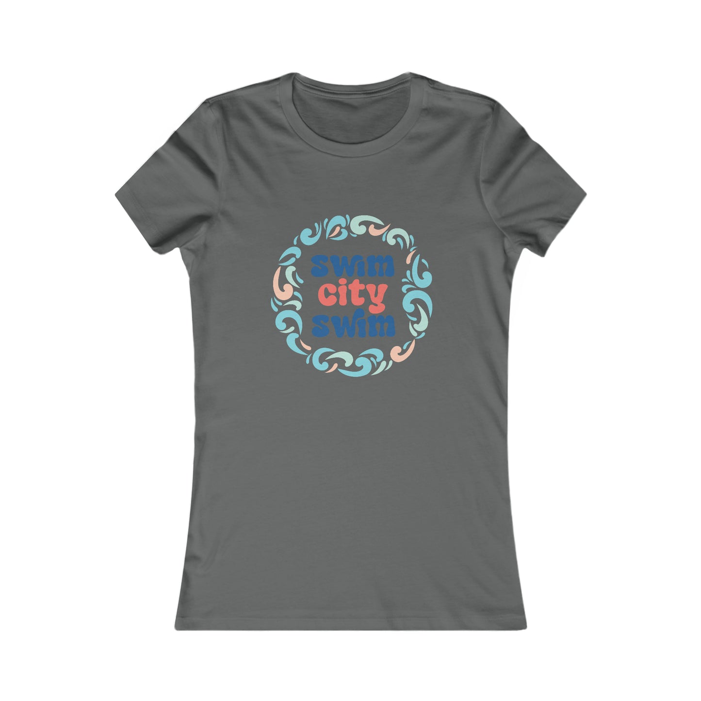 SwimCity Let's Swim Together Women's Favorite Tee