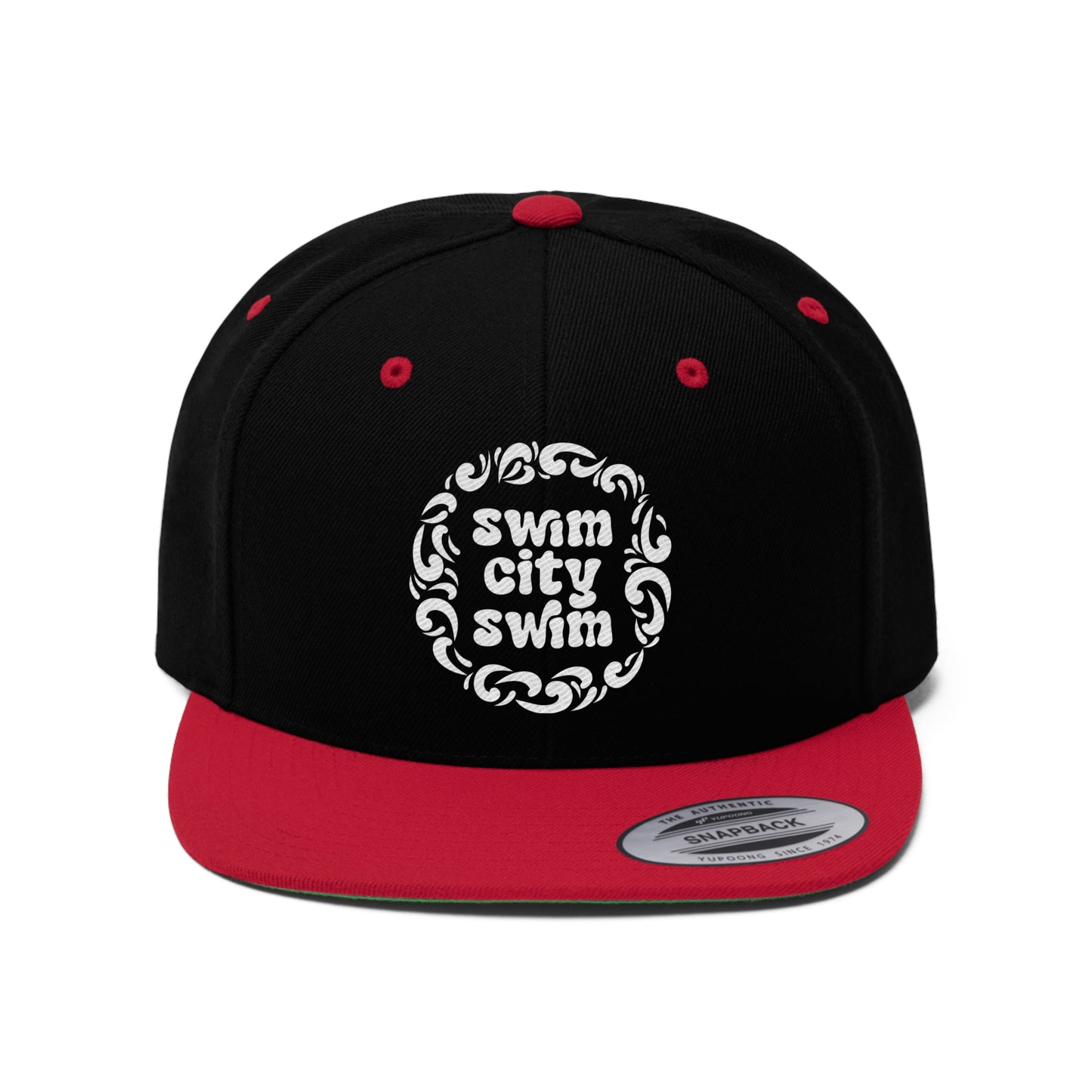 * SwimCity Swim Flat Bill Hat *