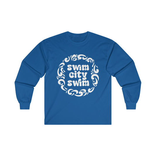 SwimCity Swimmers For Life Ultra Cotton Long Sleeve Tee