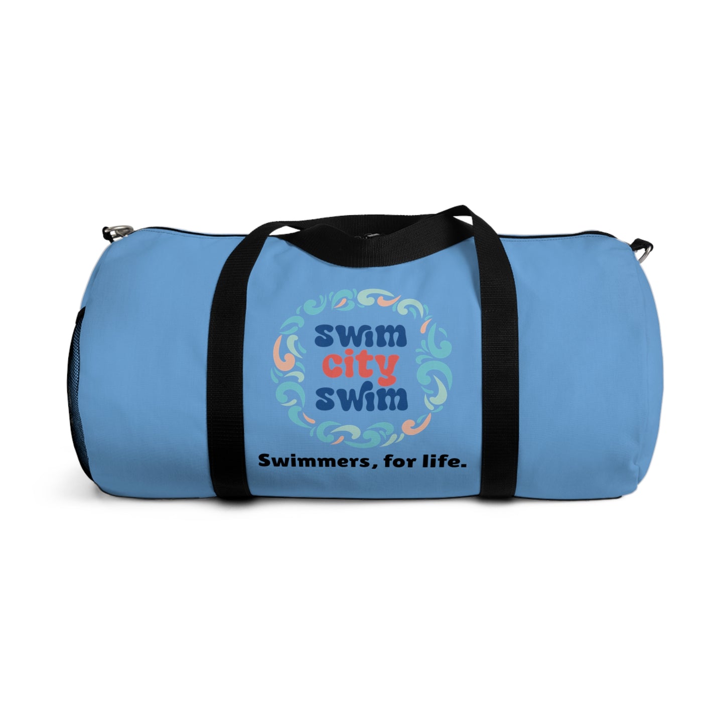 SwimCity Swimmers For Life Duffel Bag - Blue