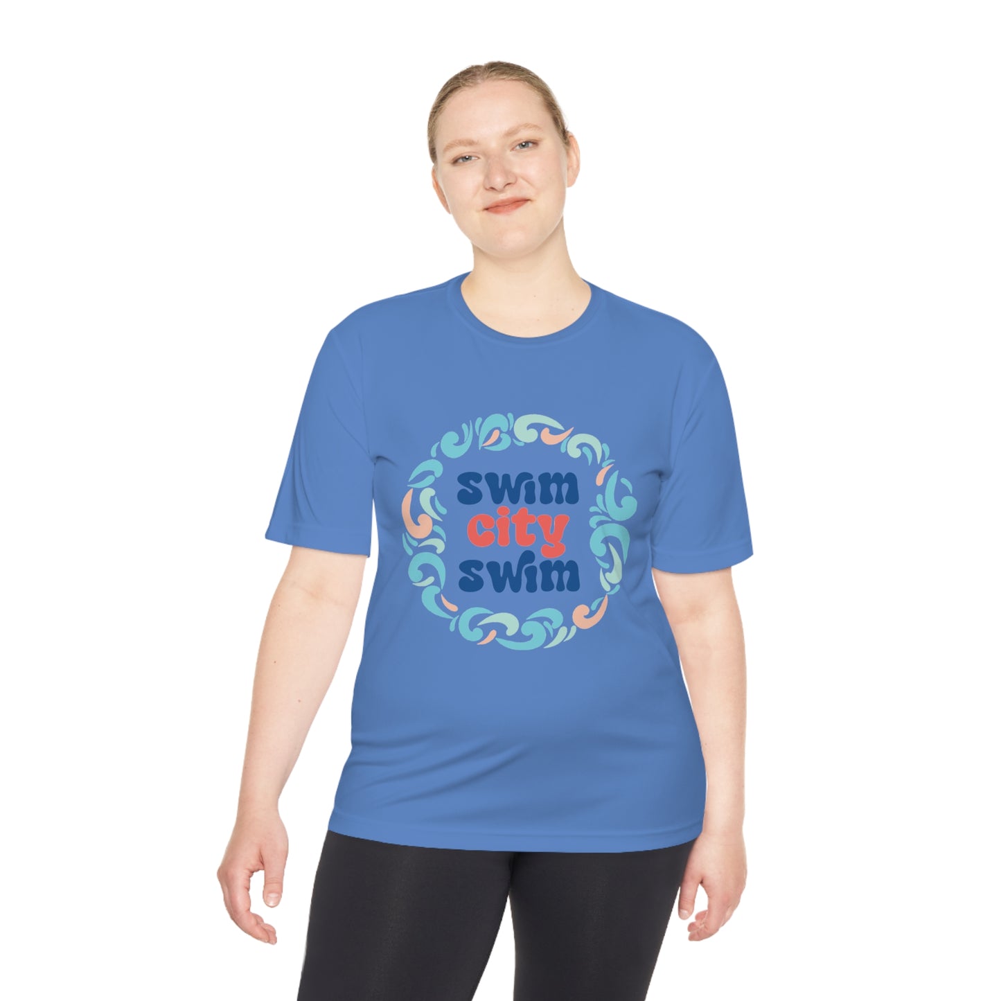 SwimCity Unisex Moisture Wicking Tee