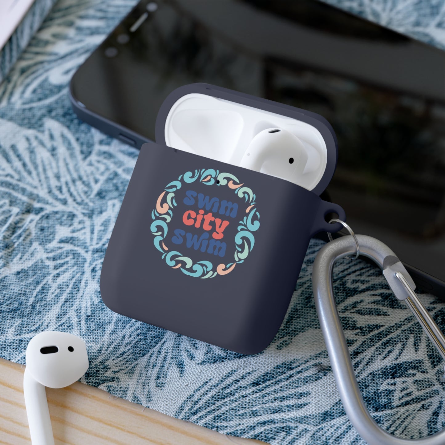 SwimCity Logo AirPods and AirPods Pro Case Cover