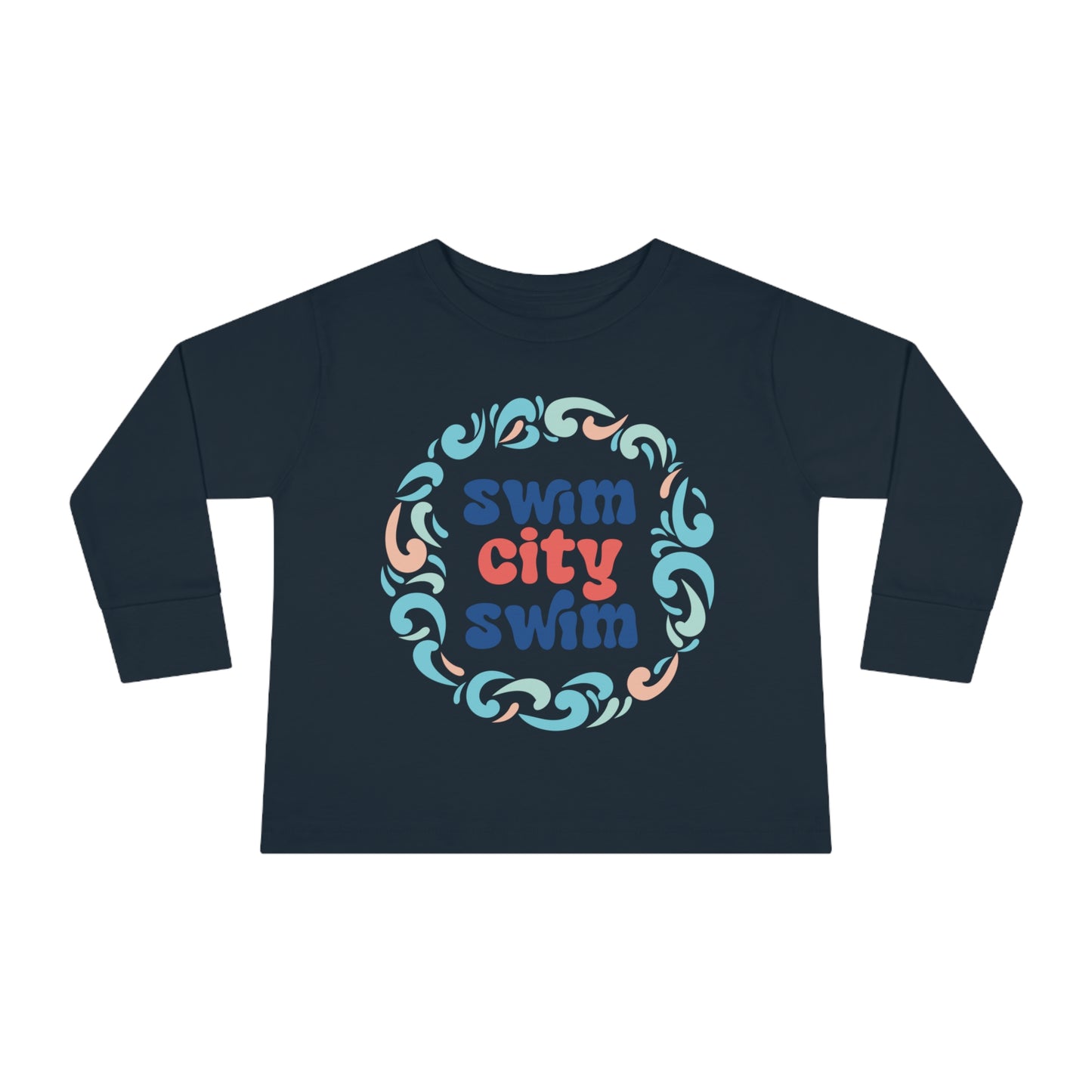 SwimCity Logo Toddler Long Sleeve Tee