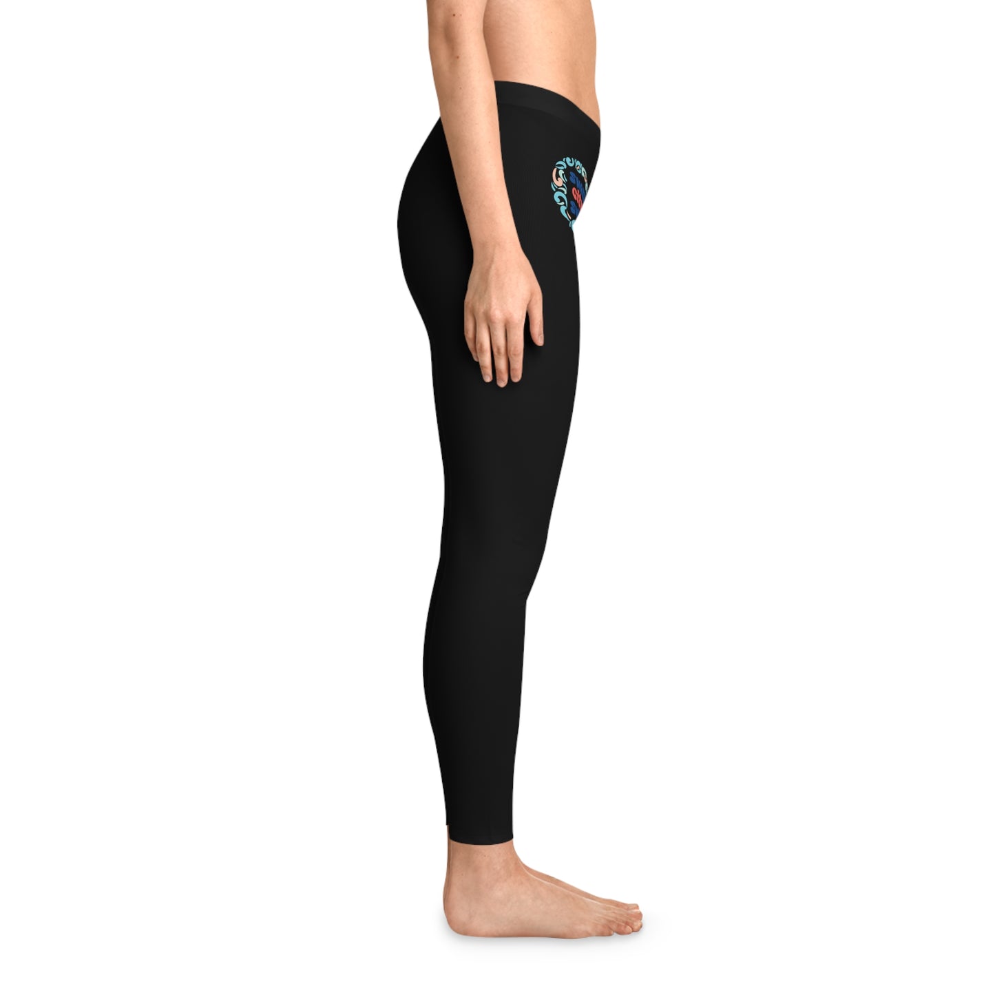 SwimCity Swim Stretchy Black Leggings