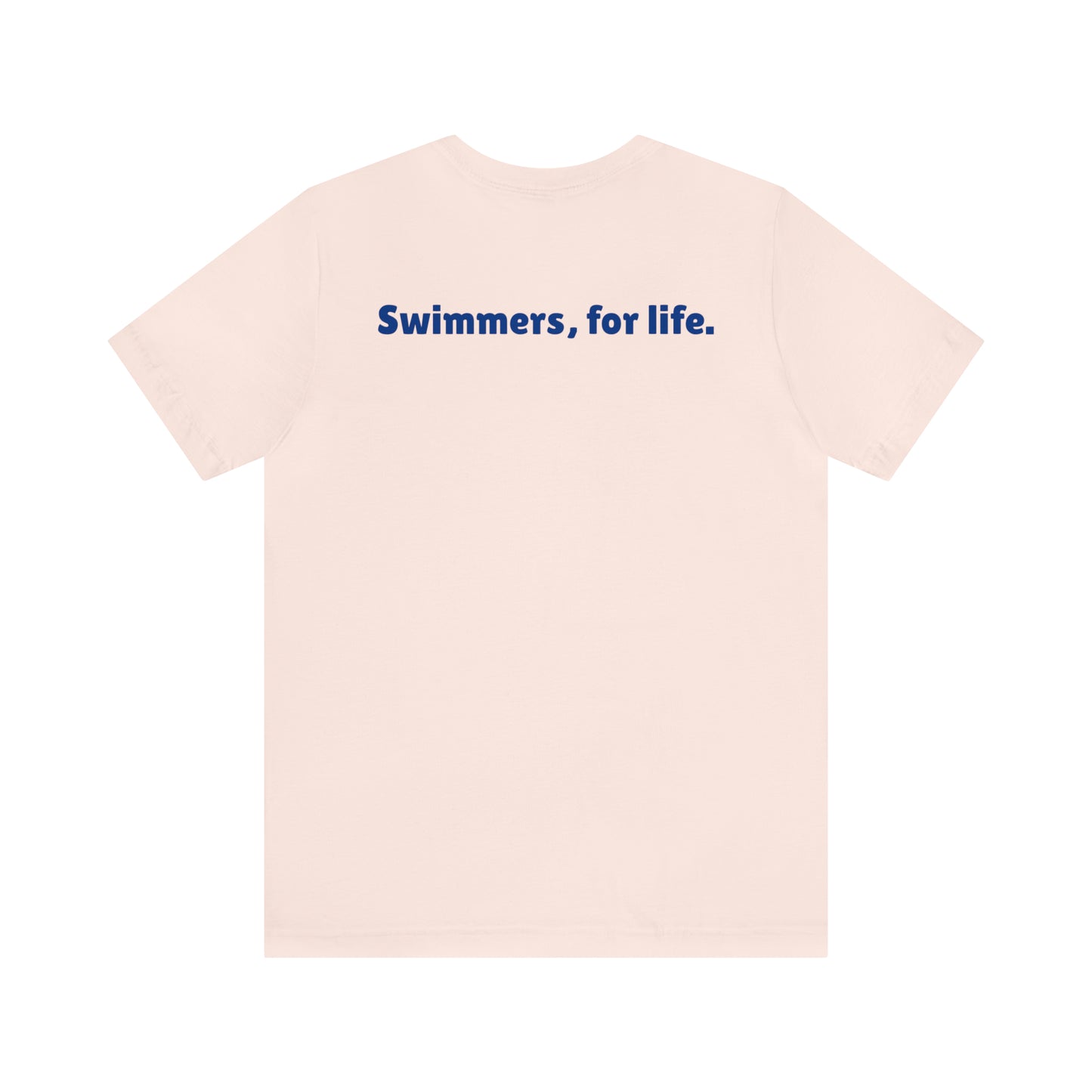 SwimCity Unisex Jersey Short Sleeve Logo Tee with Swimmers for Life