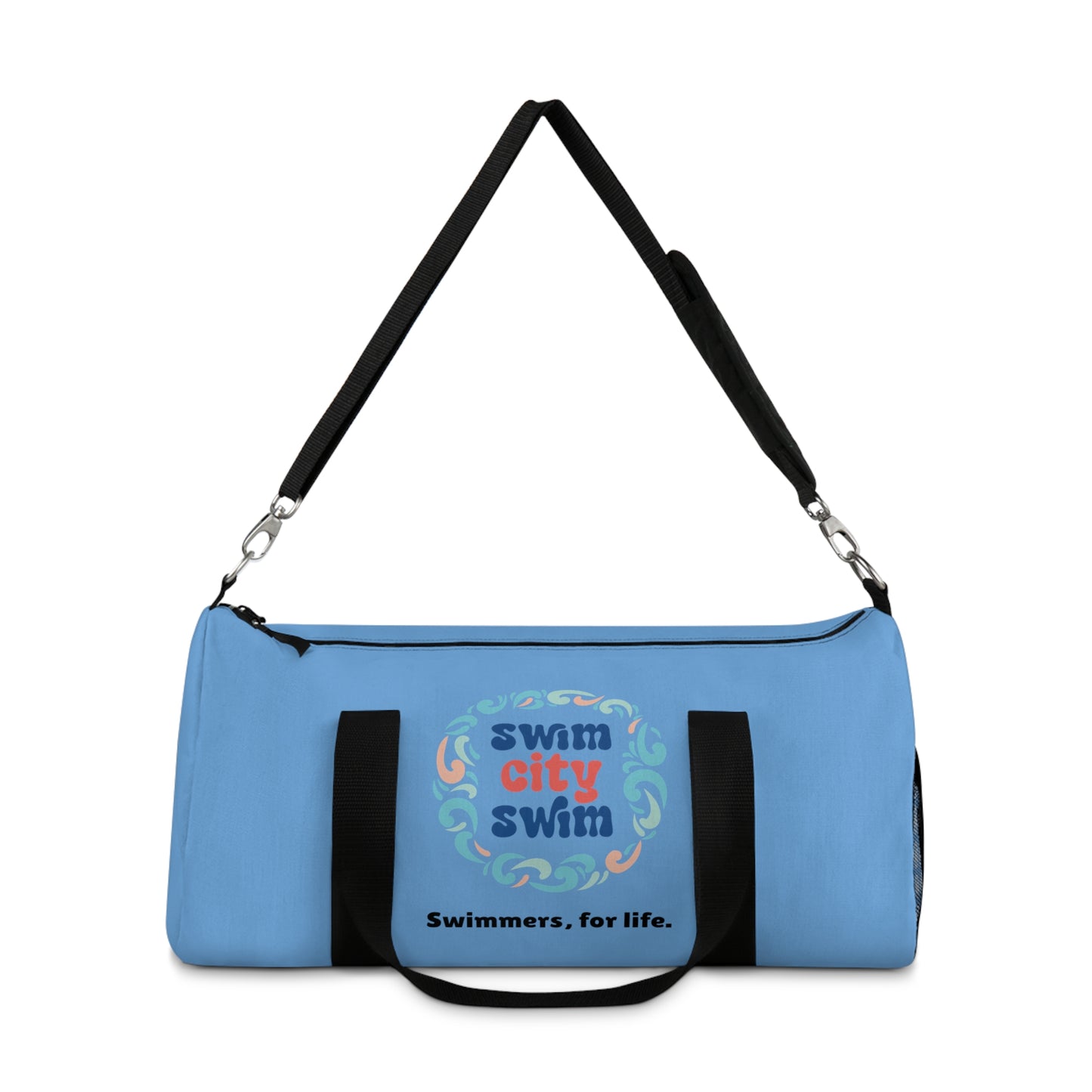 SwimCity Swimmers For Life Duffel Bag - Blue