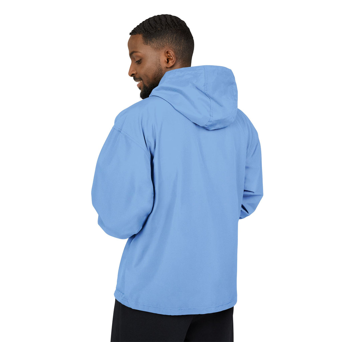 Lightweight Packable Anorak Jacket with Floral Design
