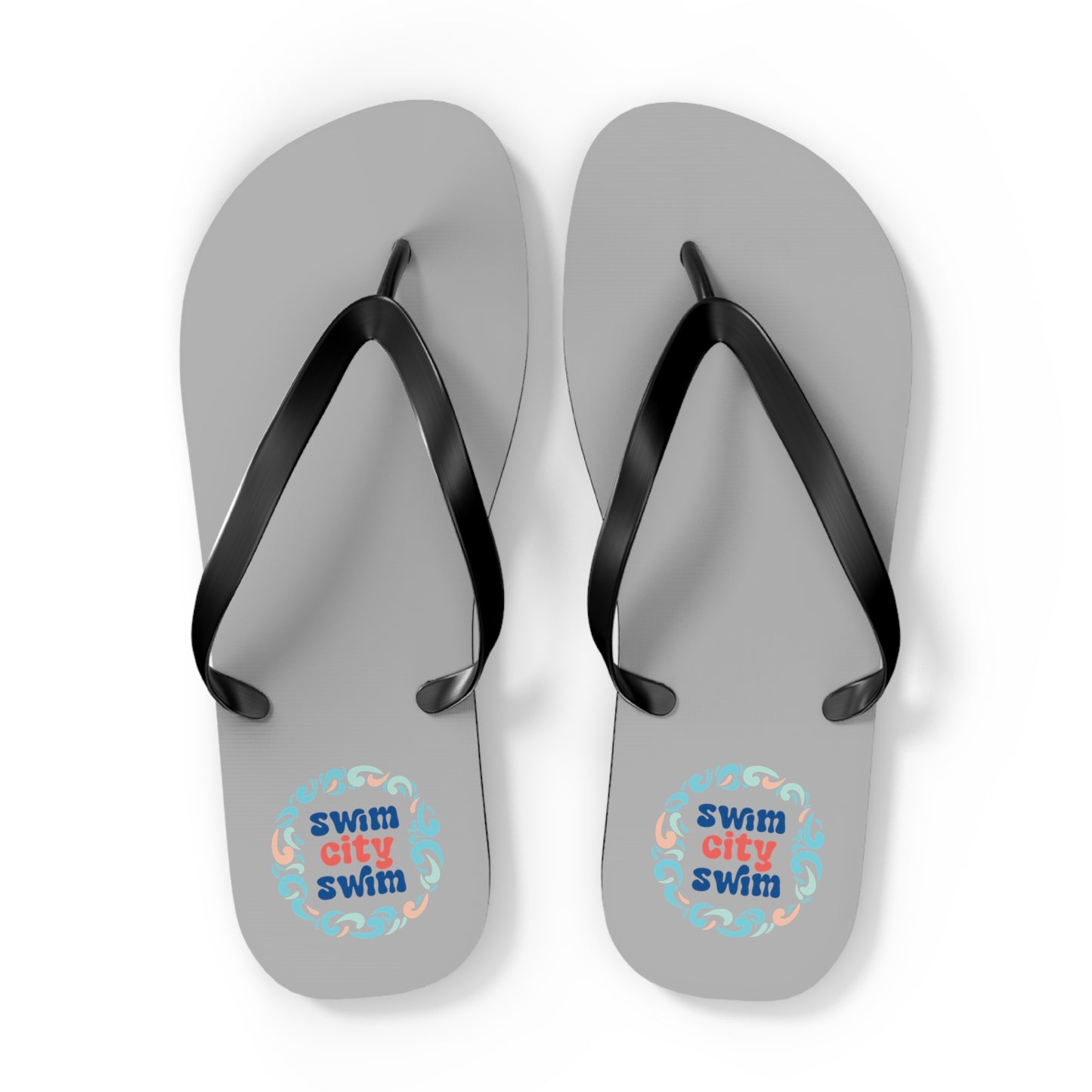 SwimCity Flip Flops - Grey