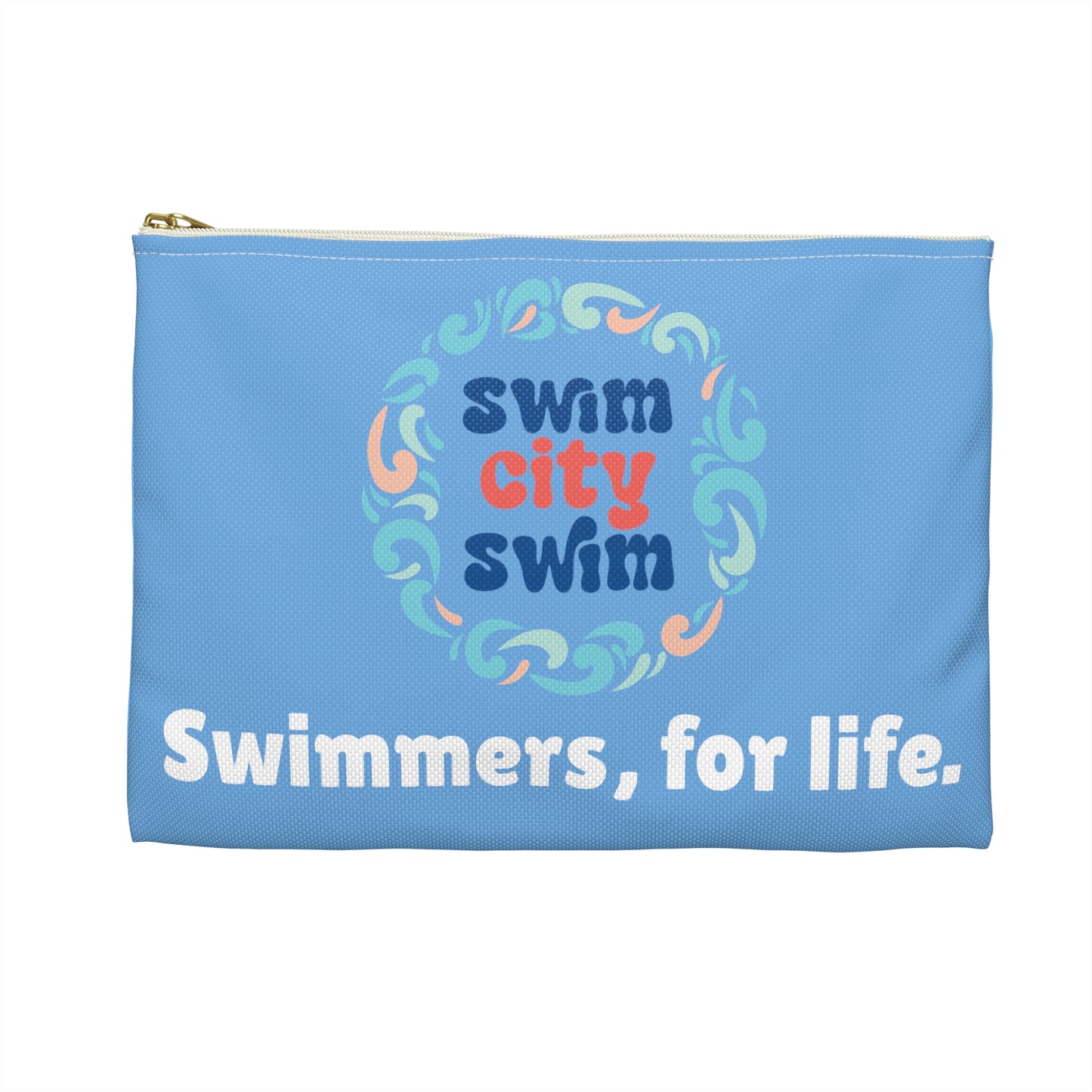 SwimCity Swimmers For Life Accessory Pouch - Blue