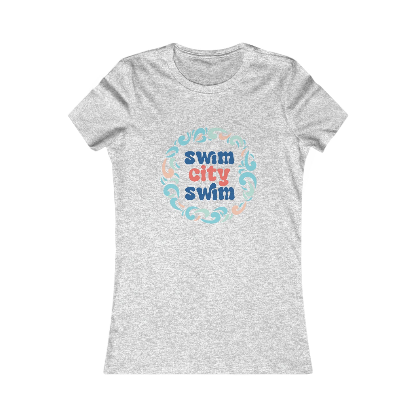 SwimCity Let's Swim Together Women's Favorite Tee