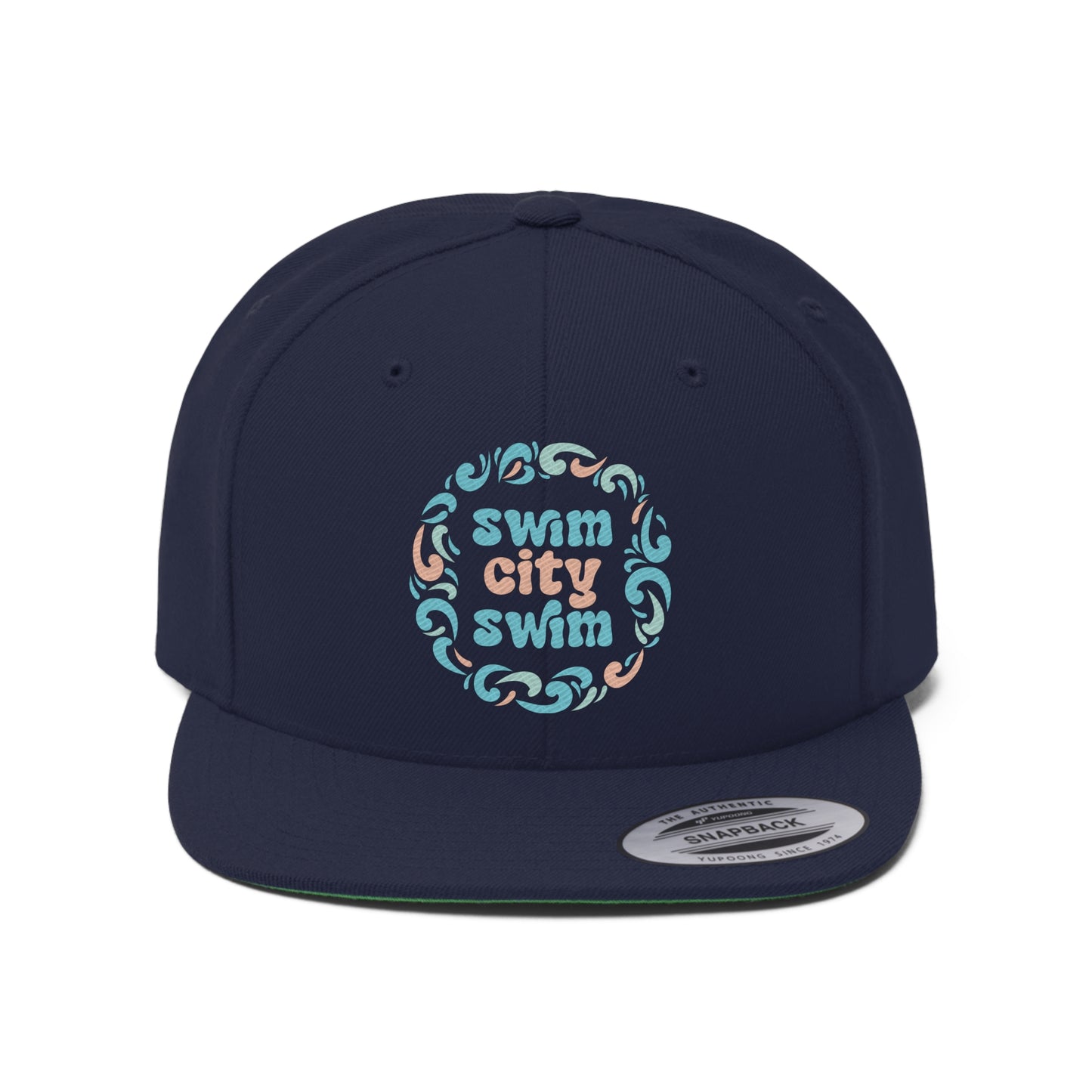 * SwimCity Swim Flat Bill Hat *