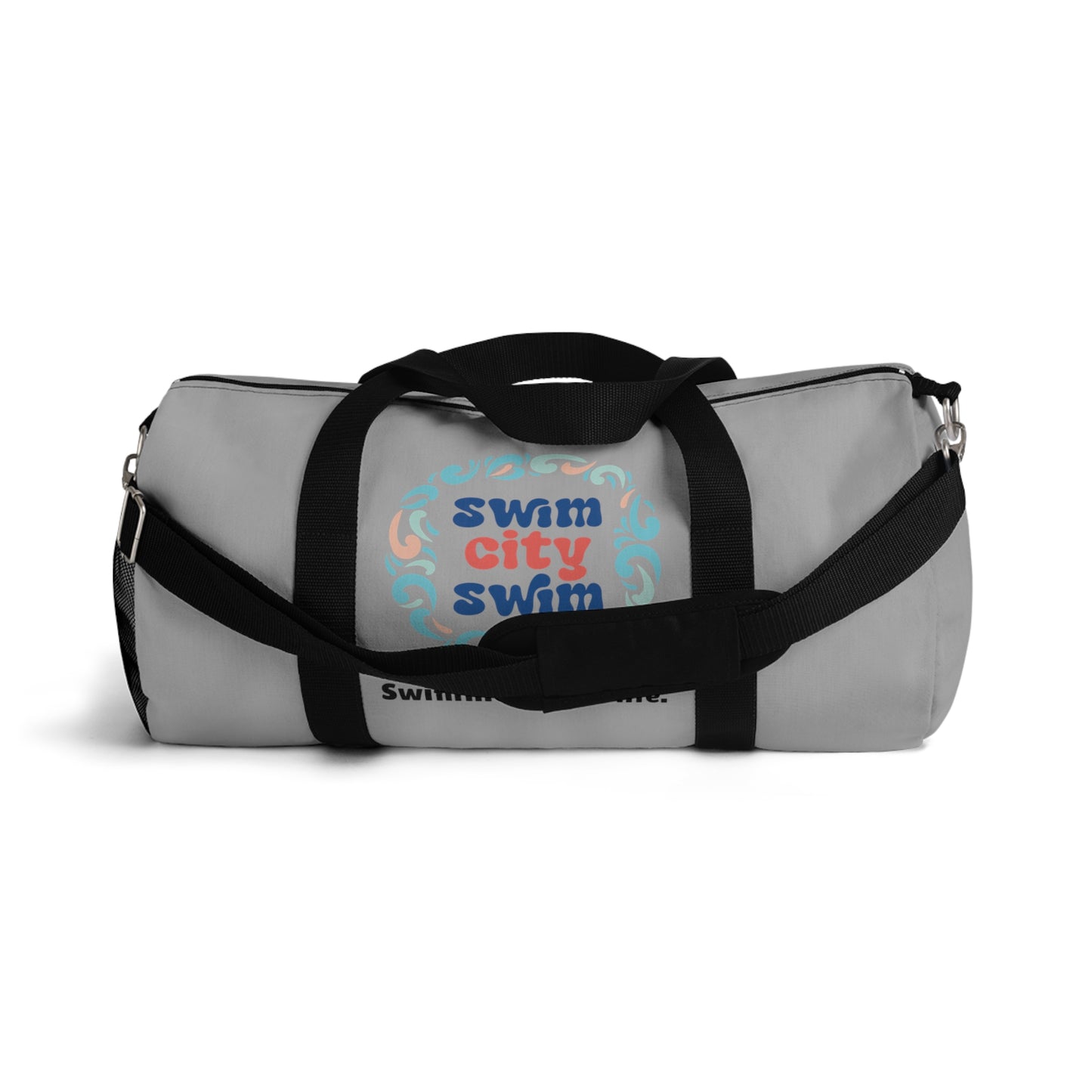 * SwimCity Swimmers For Life Duffel Bag - Grey *