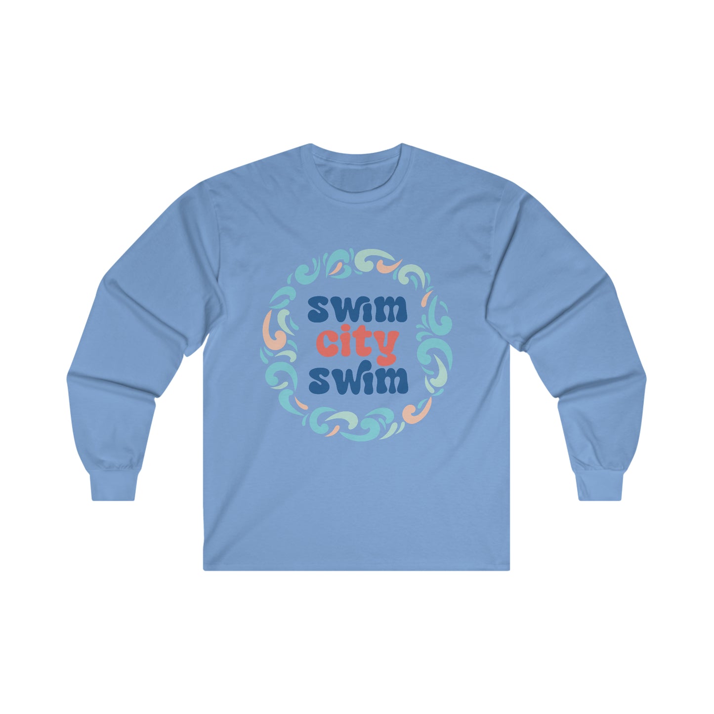 SwimCity Swimmers For Life Ultra Cotton Long Sleeve Tee