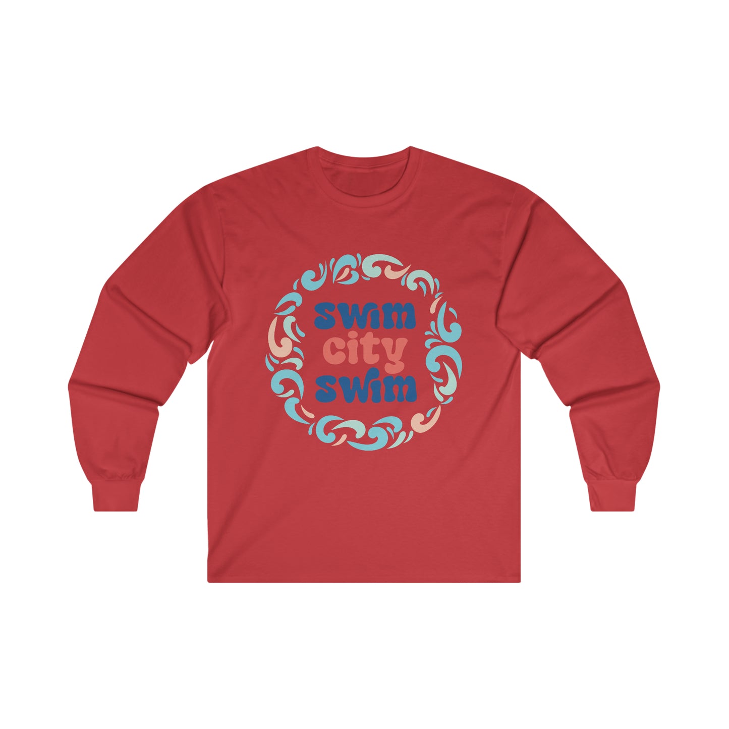 SwimCity Swimmers For Life Ultra Cotton Long Sleeve Tee