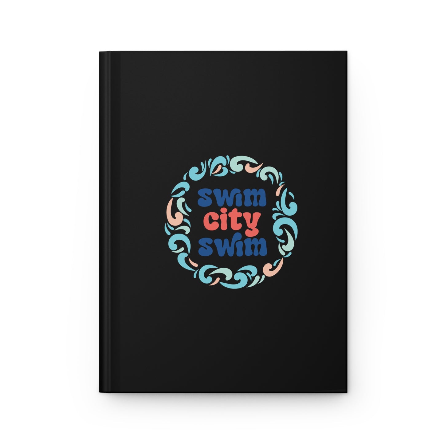 SwimCity Hardcover Journal Matte - Black