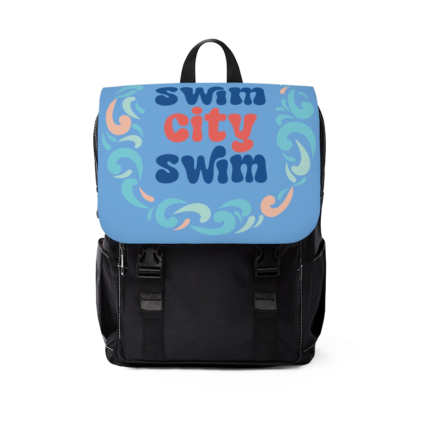 SwimCity Casual Shoulder Backpack - Blue