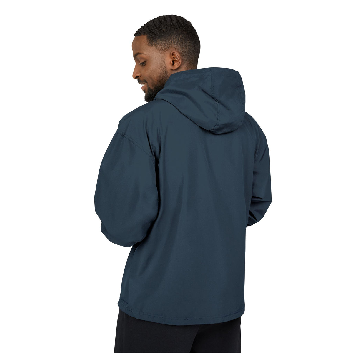 Lightweight Packable Anorak Jacket with Floral Design