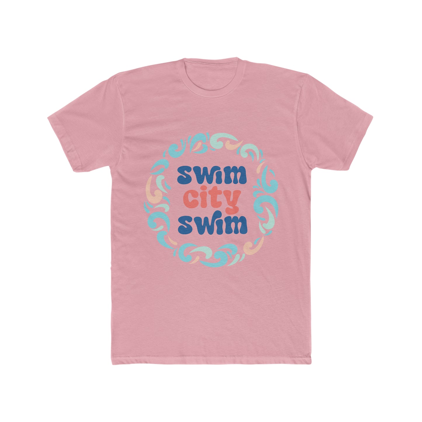 SwimCity Logo Men's Cotton Crew Tee