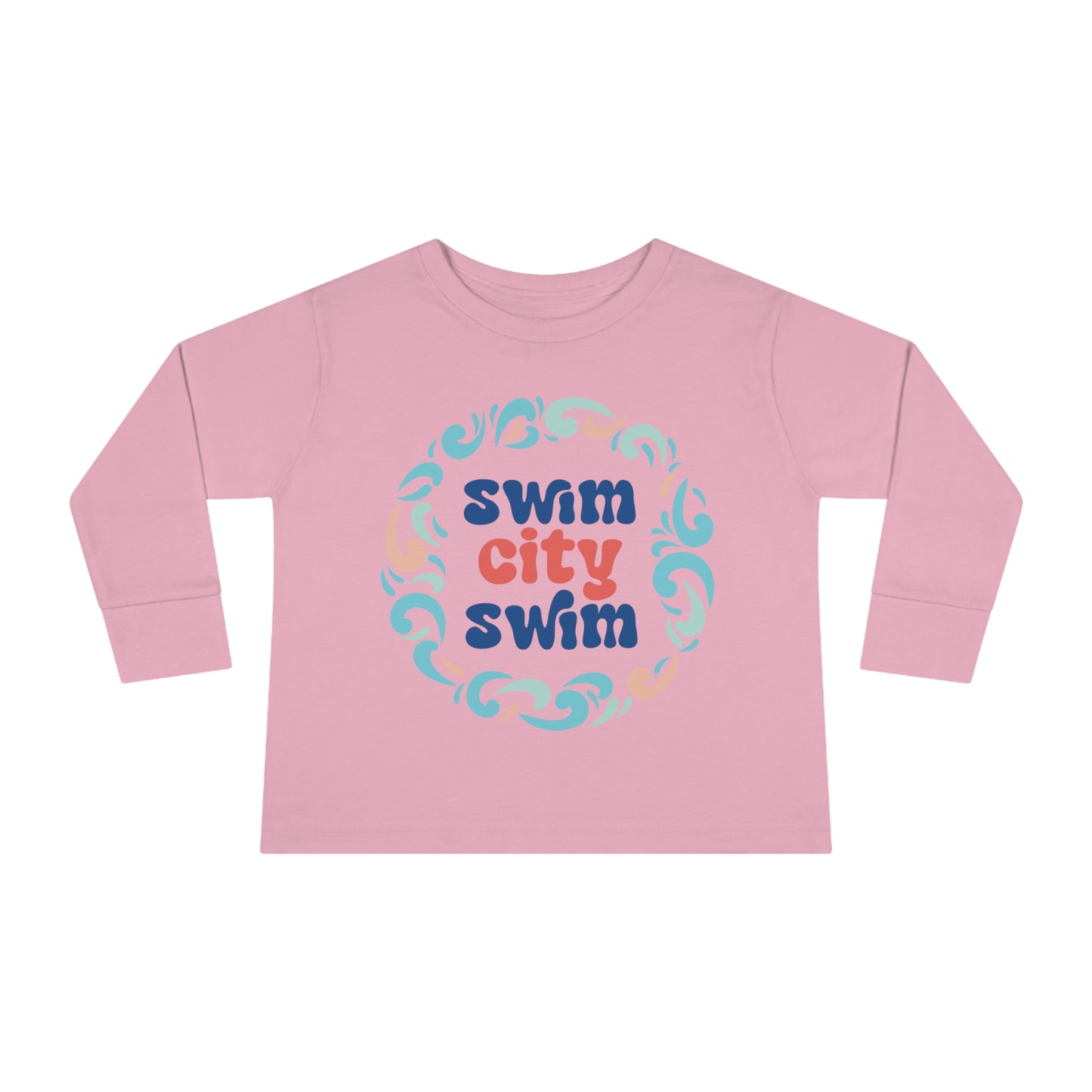 SwimCity Logo Toddler Long Sleeve Tee