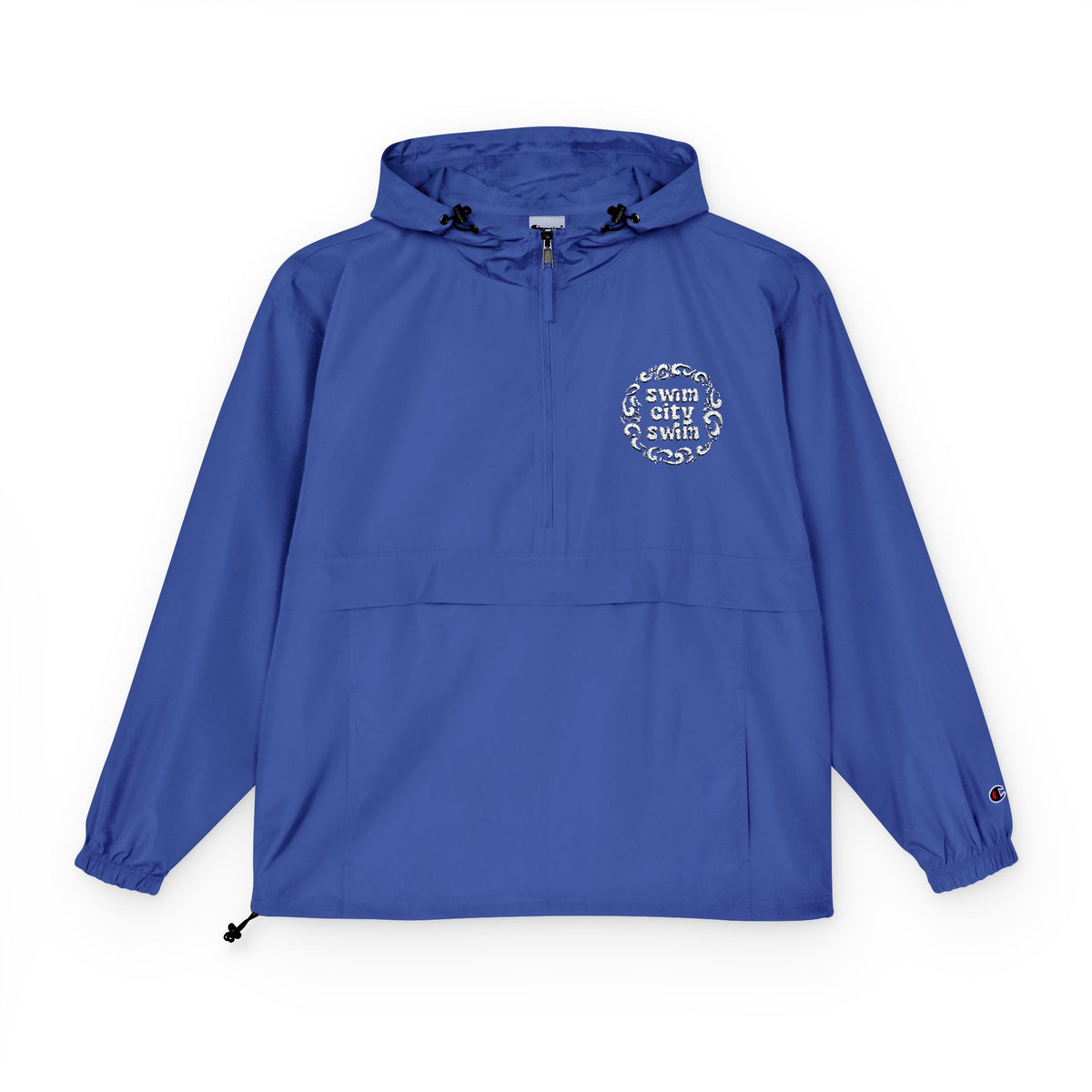 Lightweight Packable Anorak Jacket with Floral Design