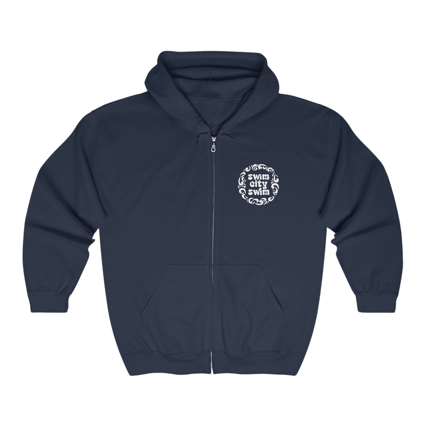 * Adult - SwimCity Swimmers for Life Zip Up Hoodie *