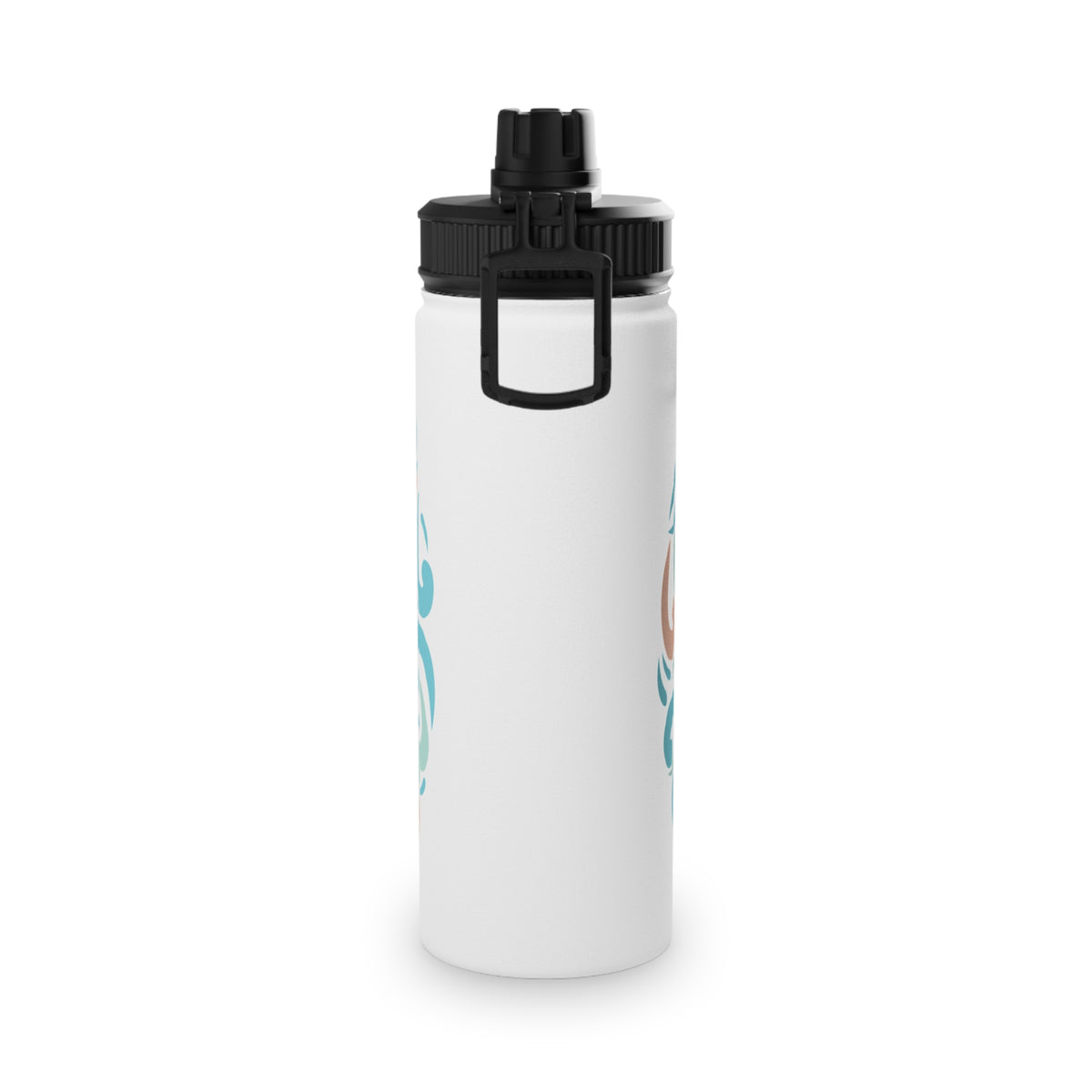 Swim City Swim Water Bottle - Stainless Steel Sports Lid