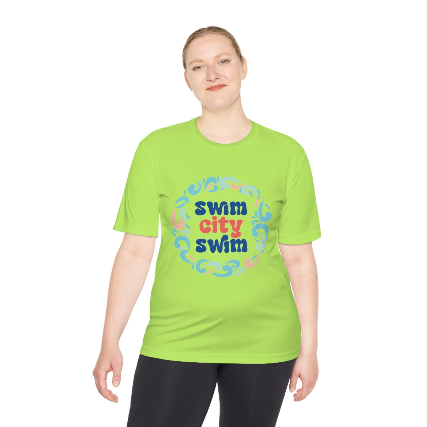 SwimCity Unisex Moisture Wicking Tee