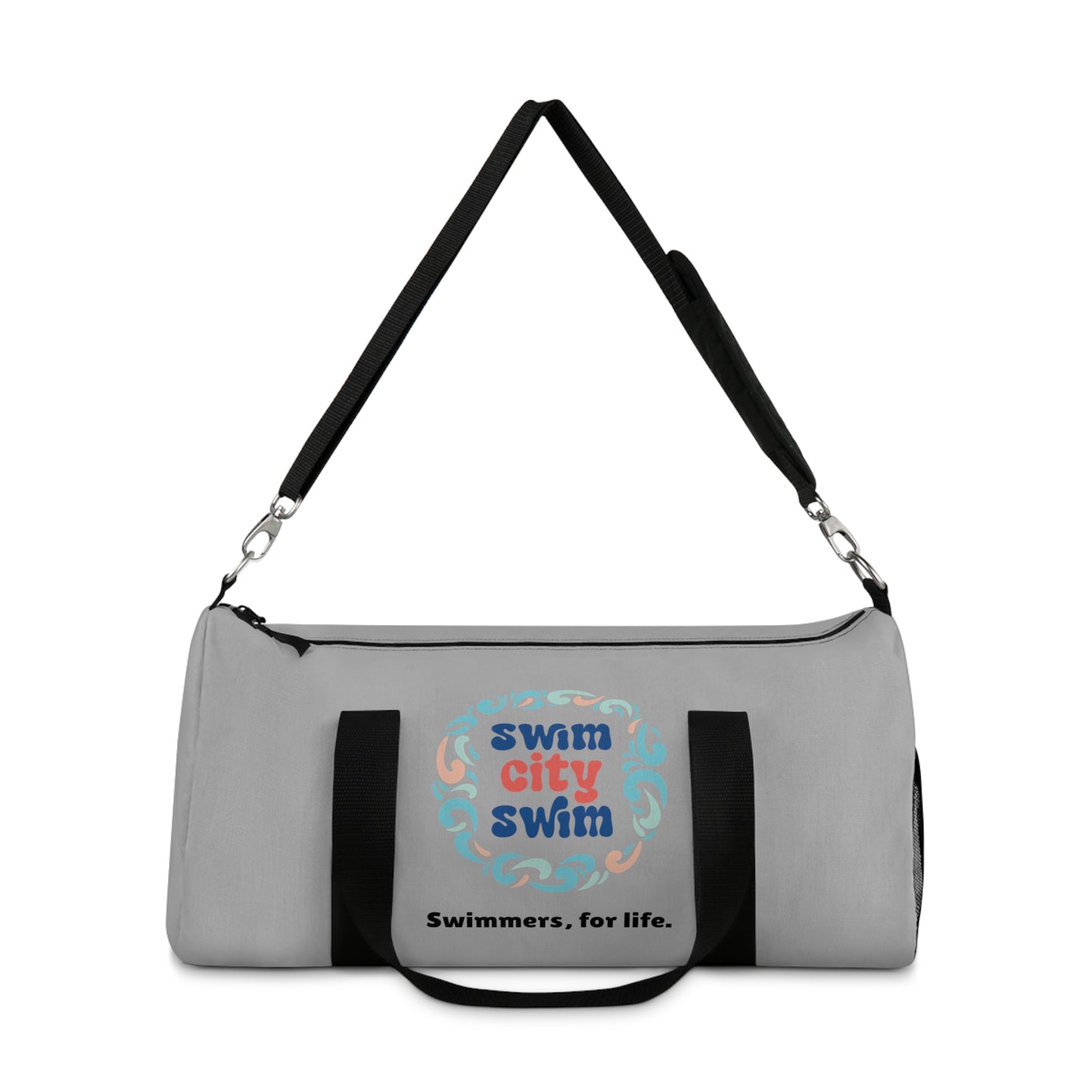 * SwimCity Swimmers For Life Duffel Bag - Grey *