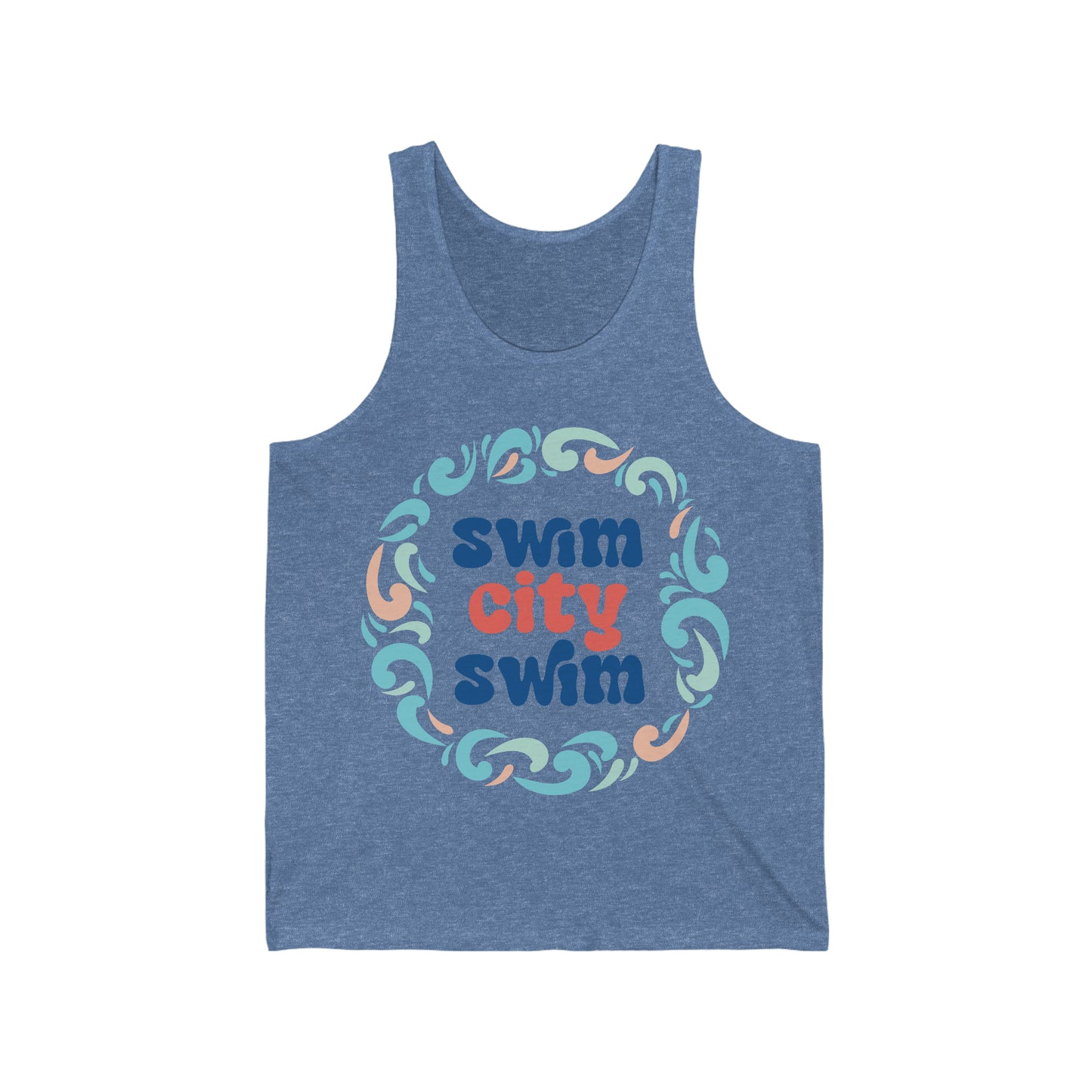 SwimCity Swimmers For Life Unisex Jersey Tank