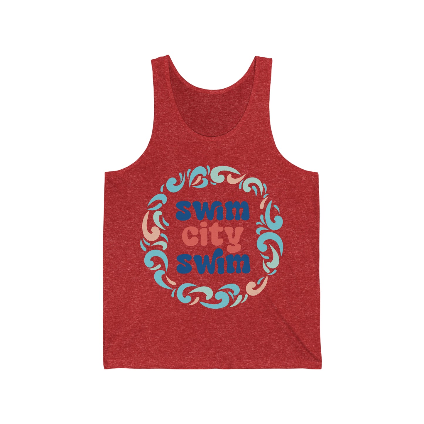 SwimCity Swimmers For Life Unisex Jersey Tank