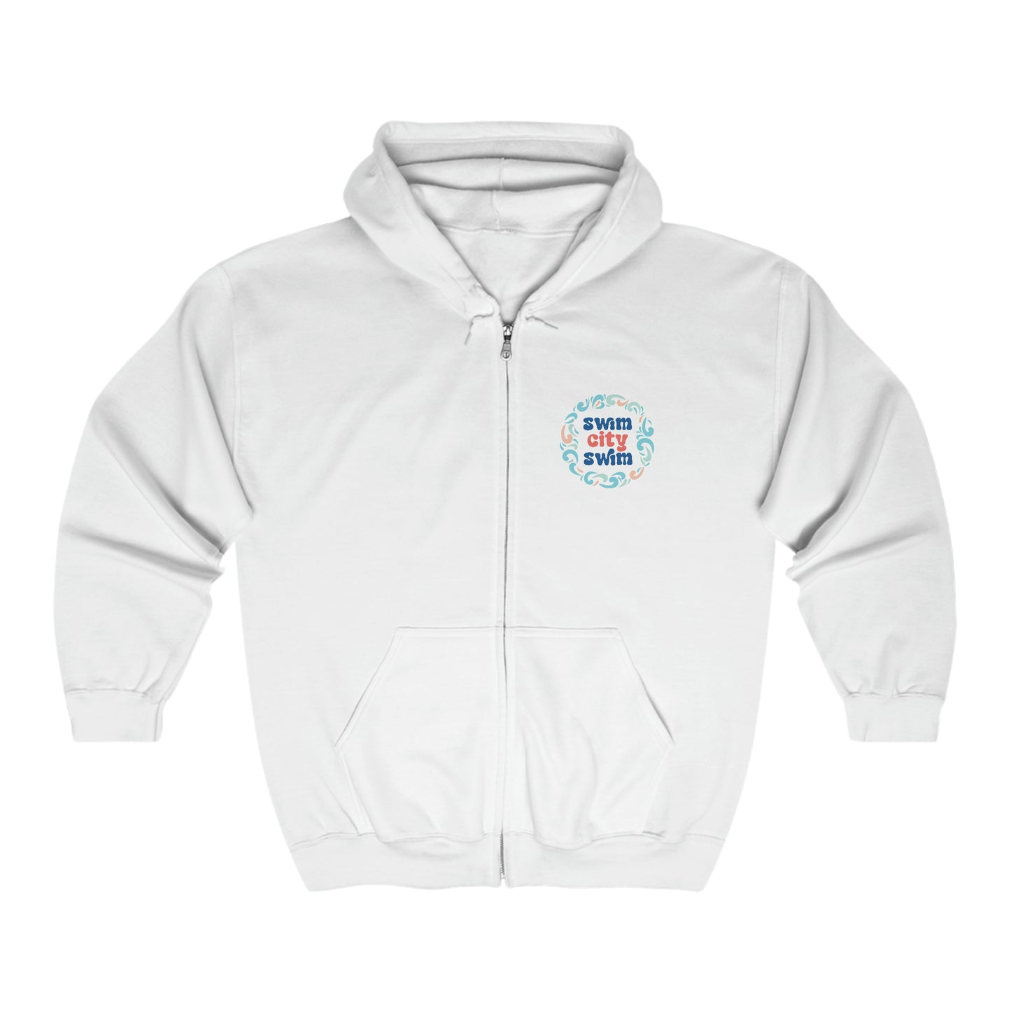 SwimCity Unisex Heavy Blend™ Full Zip Hooded Sweatshirt